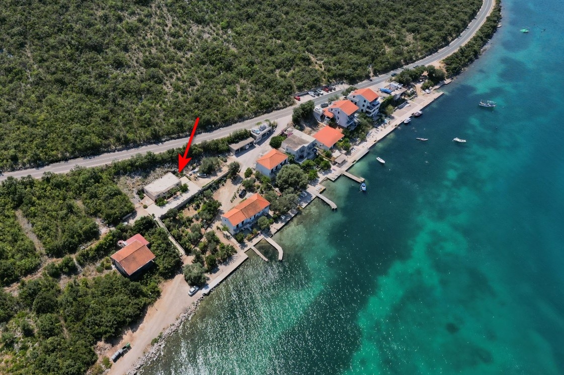 Dvosobni apartman s klimom Luka Dubrava, Pelješac  A-b