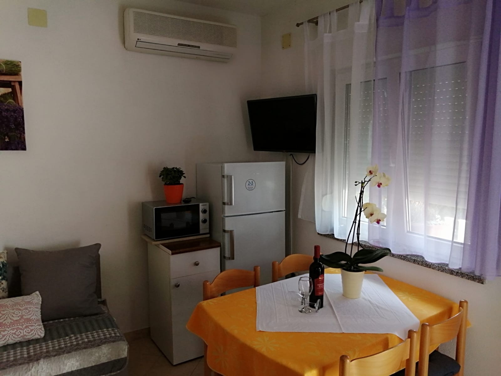 Jednosobni apartman s terasom Medulin  A-a