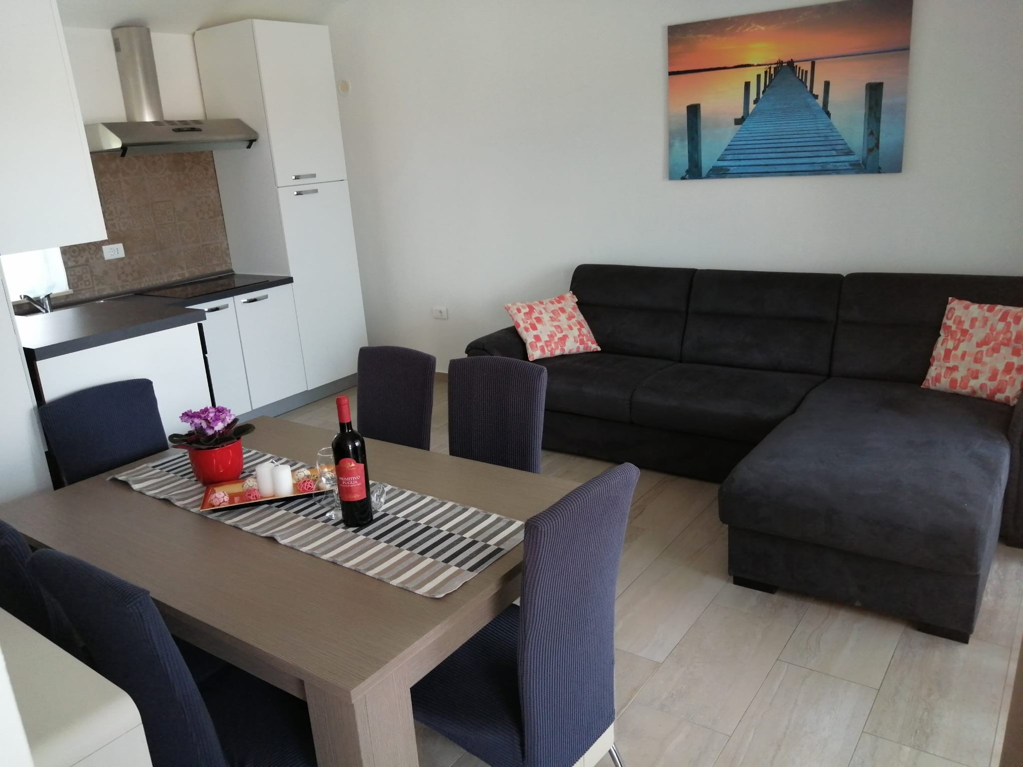 Dvosobni apartman s balkonom Medulin  A-c