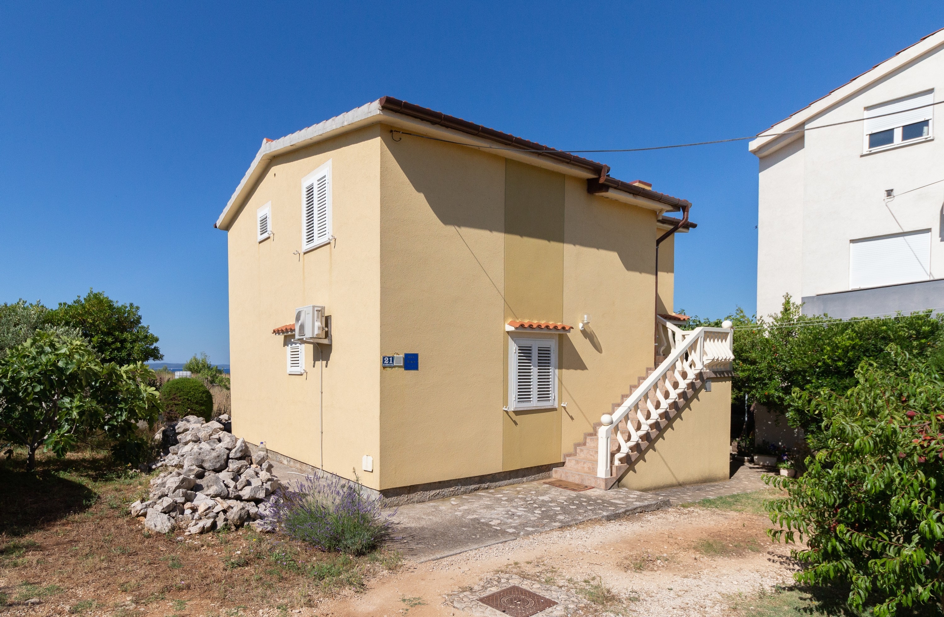 Dvosobni apartman s terasom Privlaka, Zadar  A-a