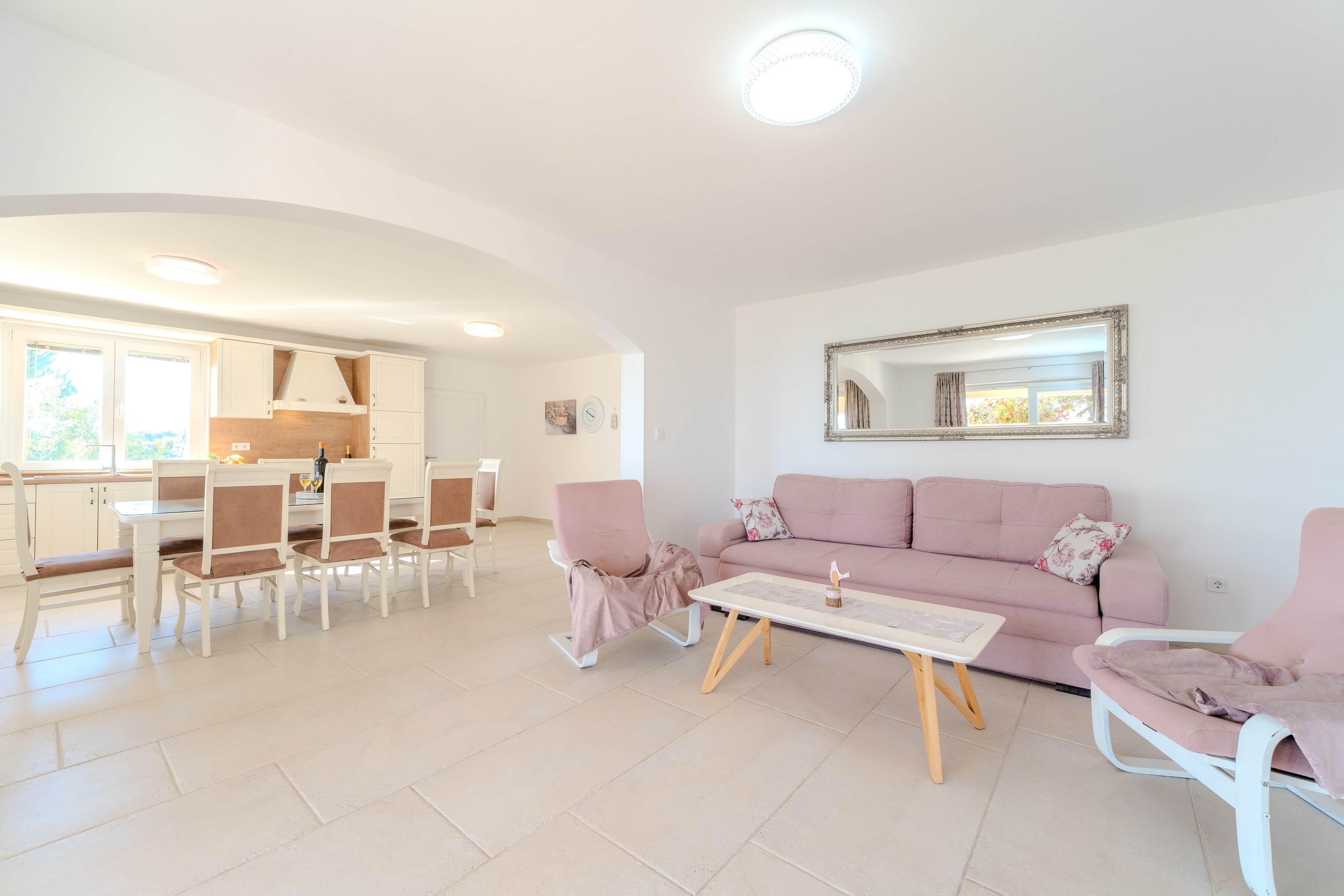 Three bedroom apartment near beach Privlaka, Zadar (A-24599-a)