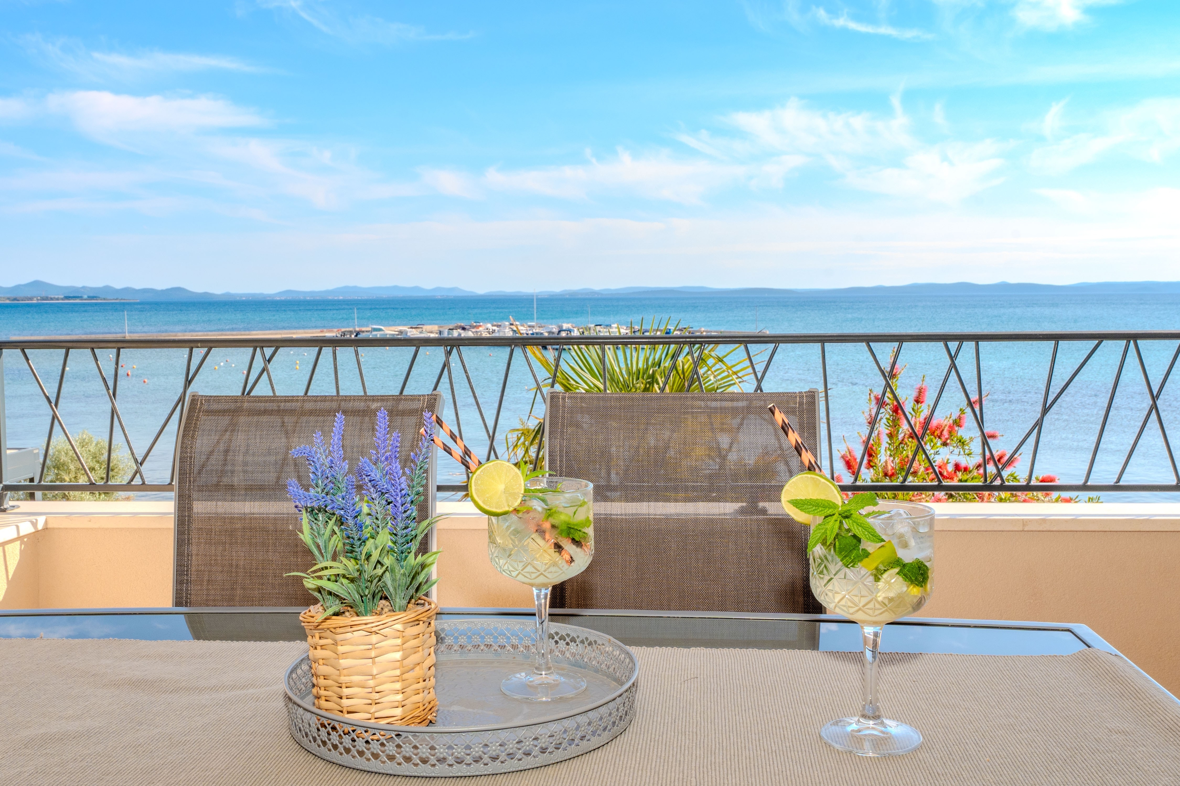 Two bedroom apartment near beach Privlaka, Zadar (A-24599-c)