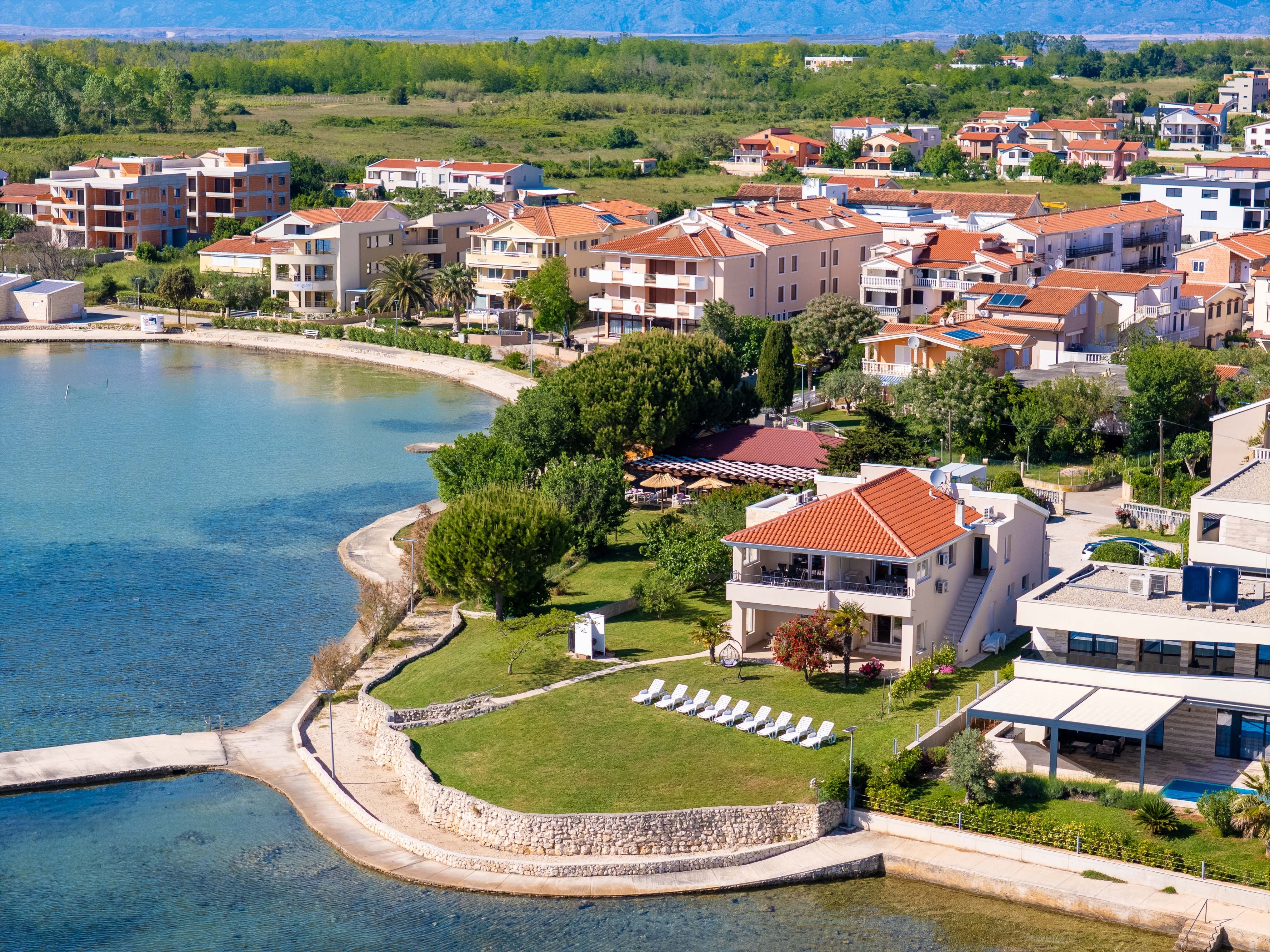 Dvosobni apartma ob morju Sabunike, Zadar  A-c
