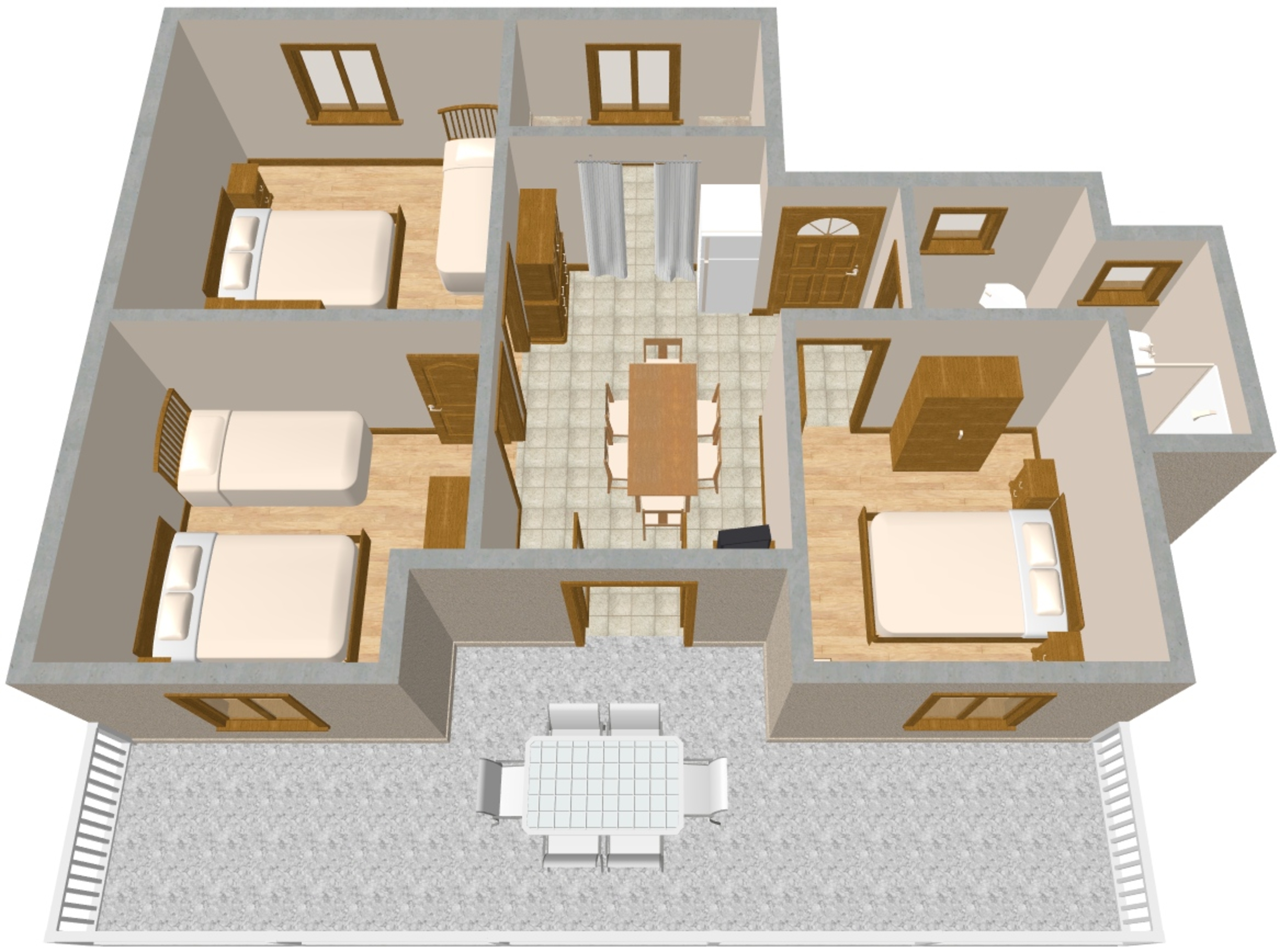 Three bedroom apartment near beach Cove Rogačić, Vis  A-a