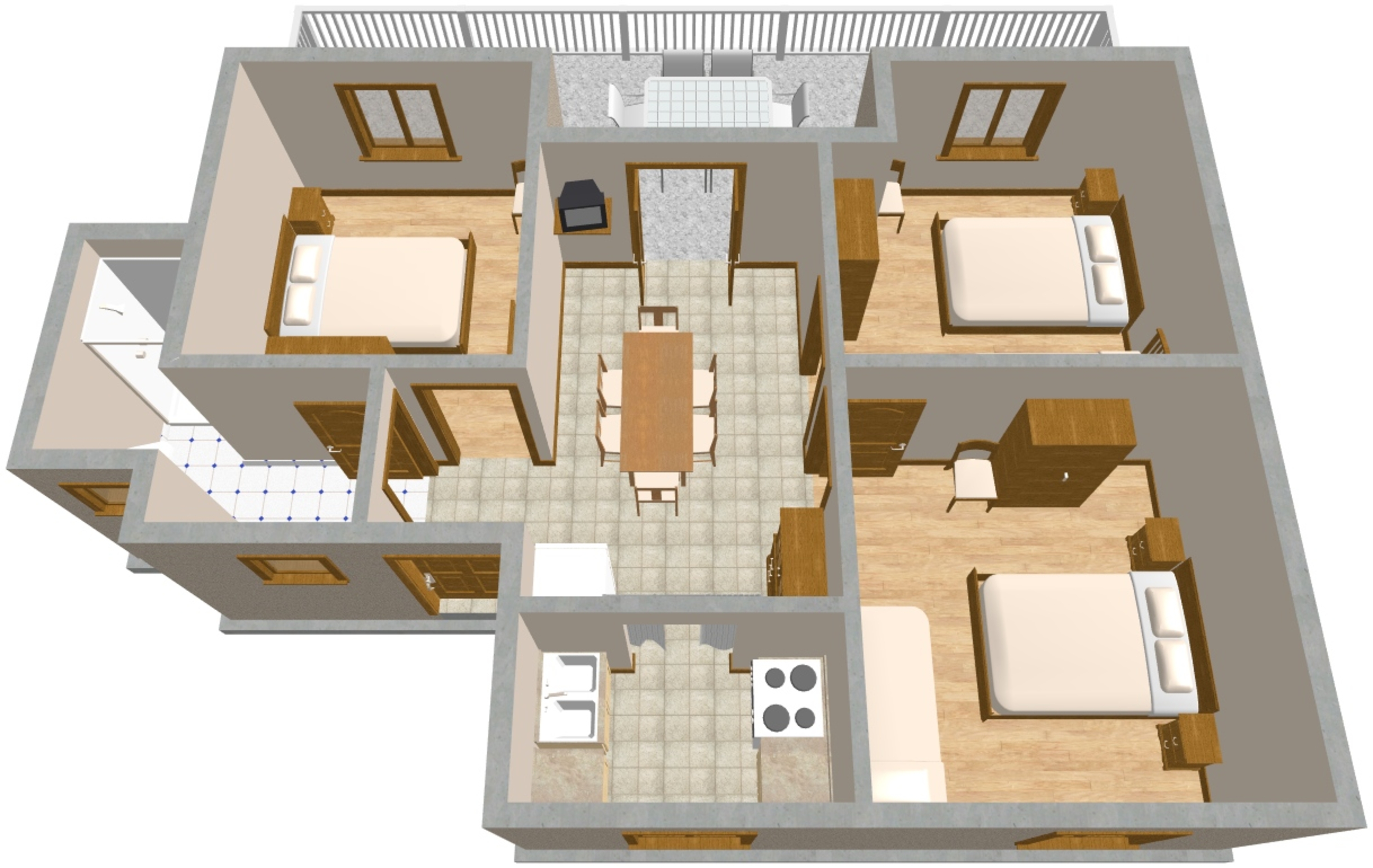 Three bedroom apartment near beach Cove Rogačić, Vis  A-a