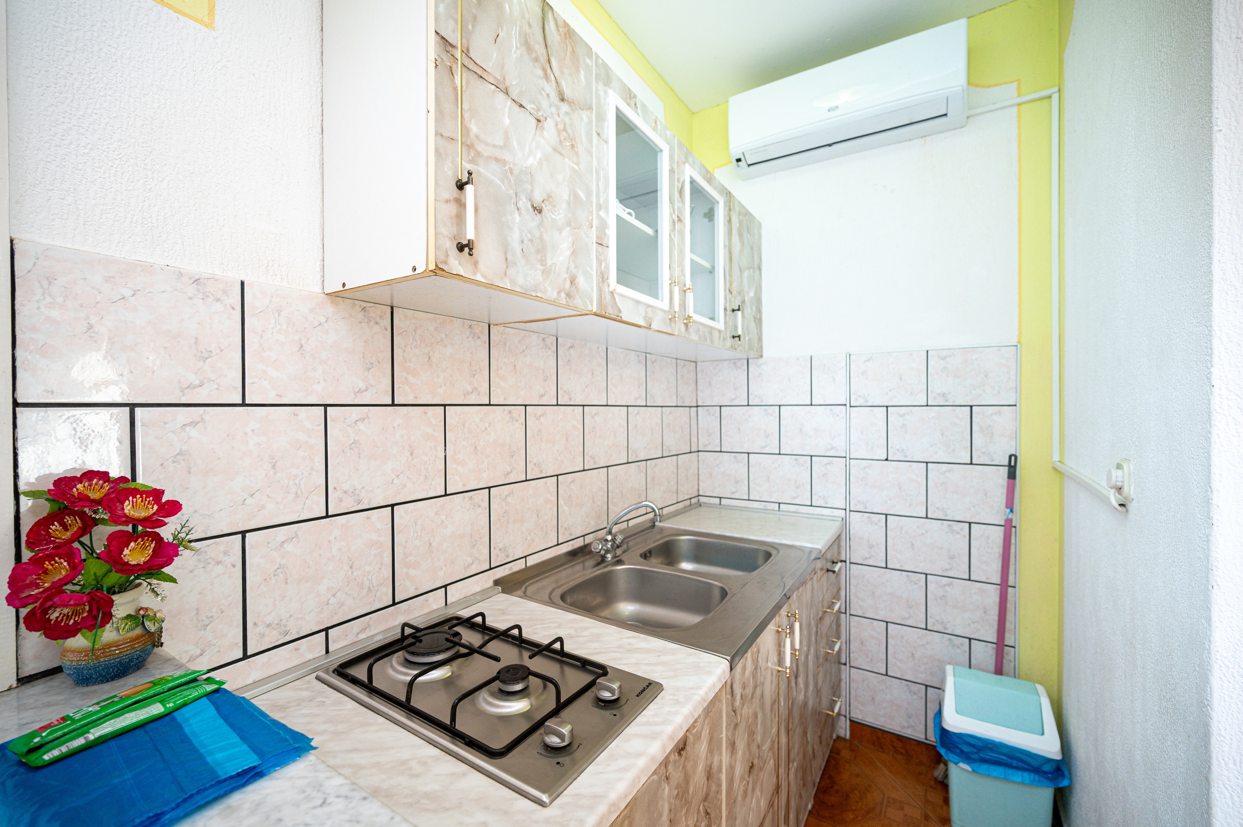 Three bedroom apartment with terrace and sea view Sukošan, Zadar  A-a