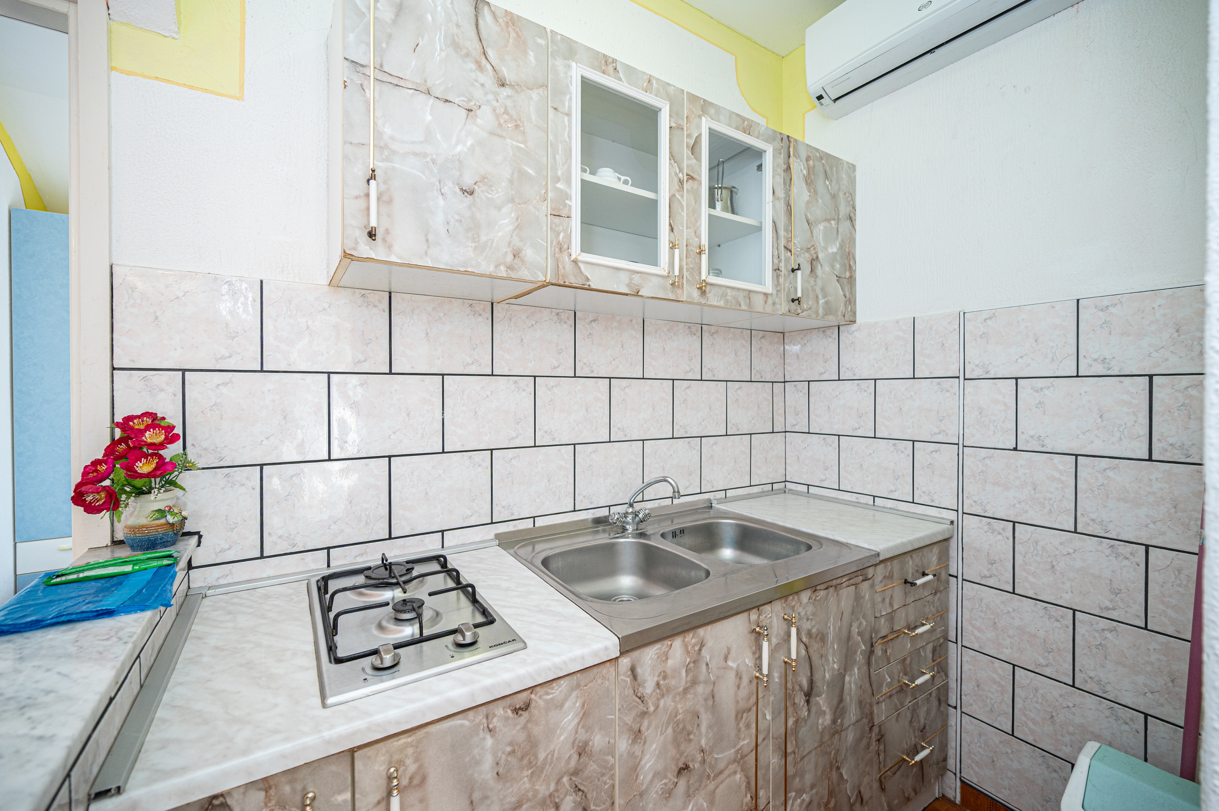 Three bedroom apartment with terrace and sea view Sukošan, Zadar  A-a