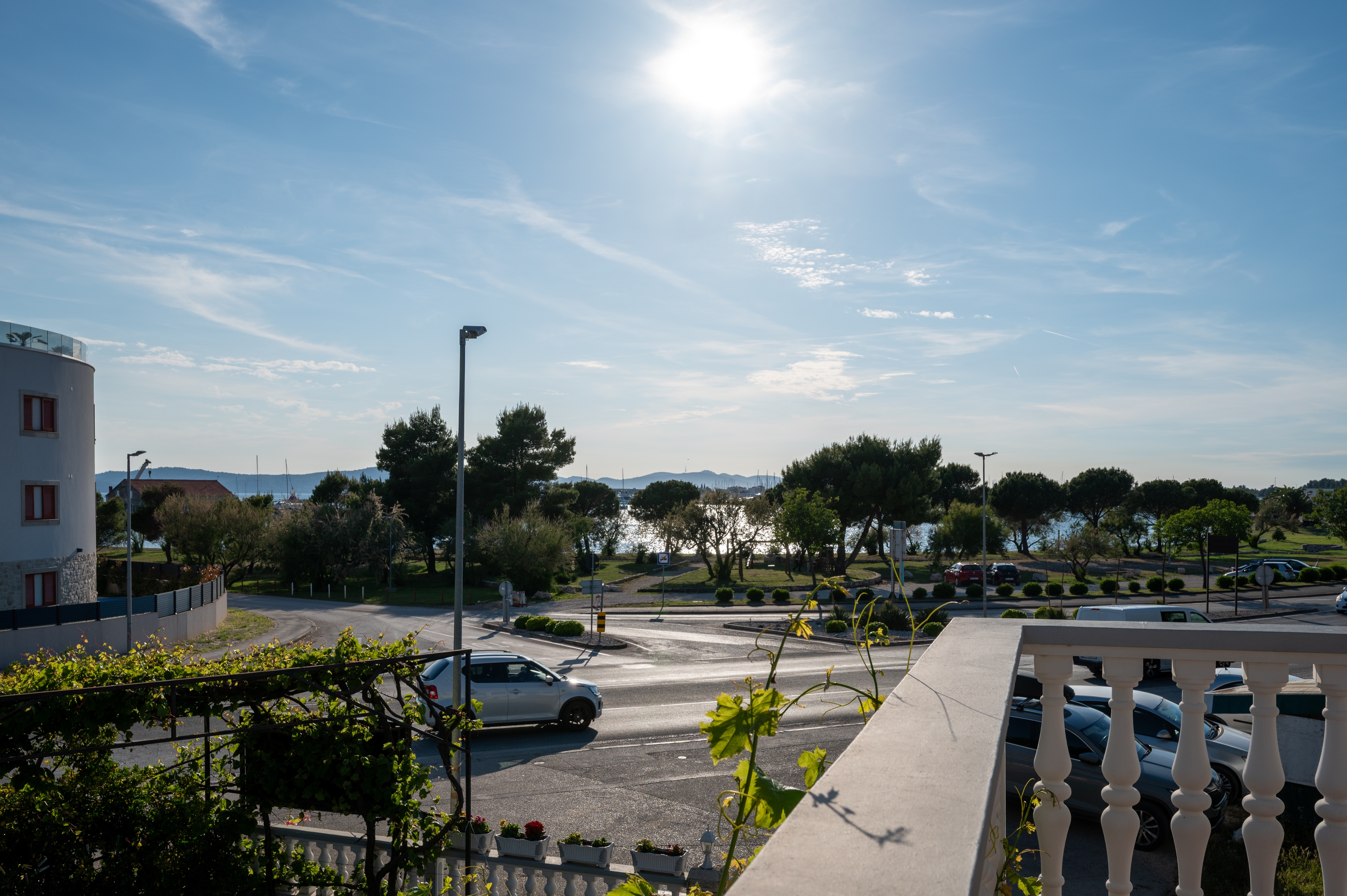 Three bedroom apartment with terrace and sea view Sukošan, Zadar  A-a