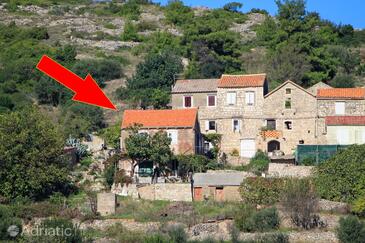 Podselje, Vis, Alloggio 2462 - Appartamenti affitto con la spiaggia ghiaiosa.