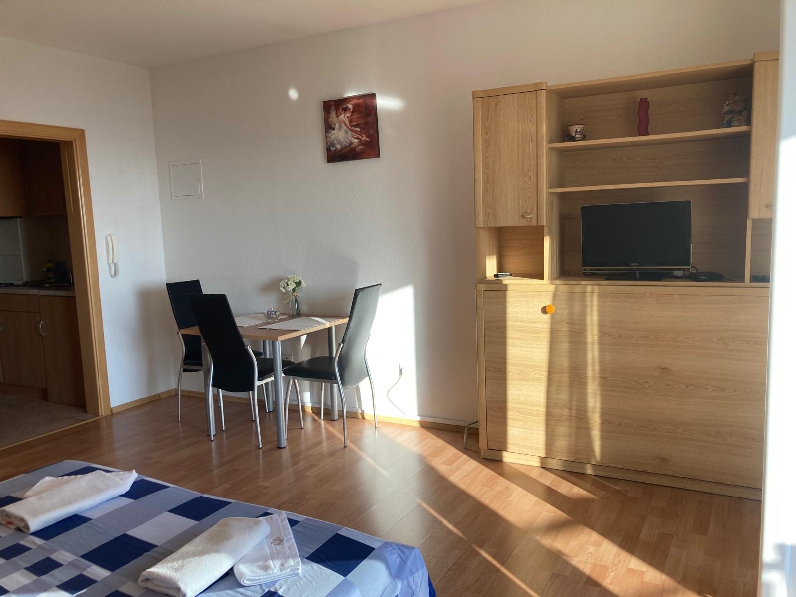 Studio apartman s balkonom i pogledom na more Tučepi, Makarska  AS-a