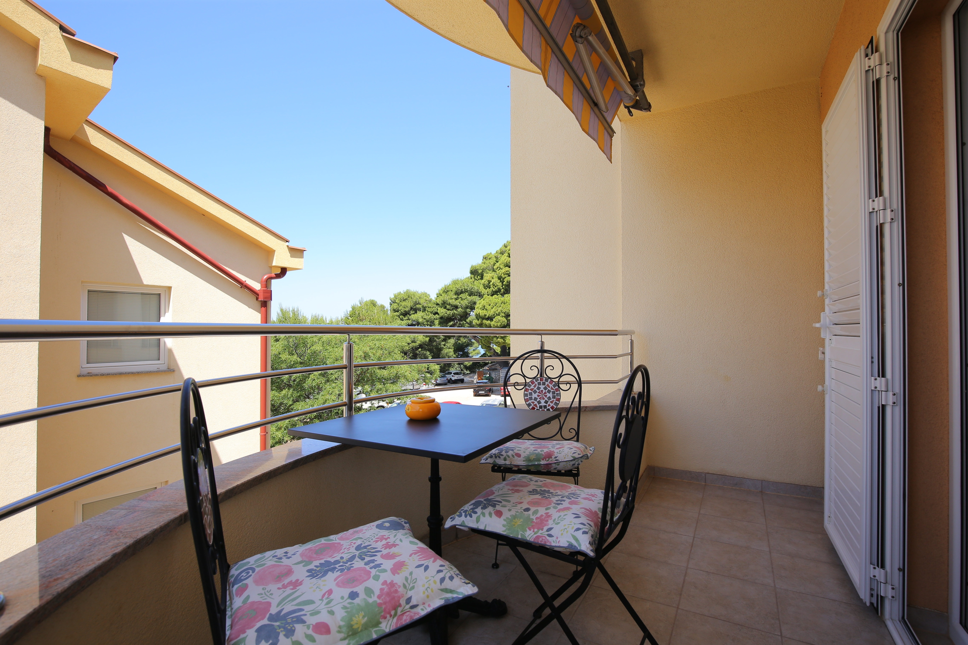 Studio apartman s balkonom i pogledom na more Tučepi, Makarska  AS-b