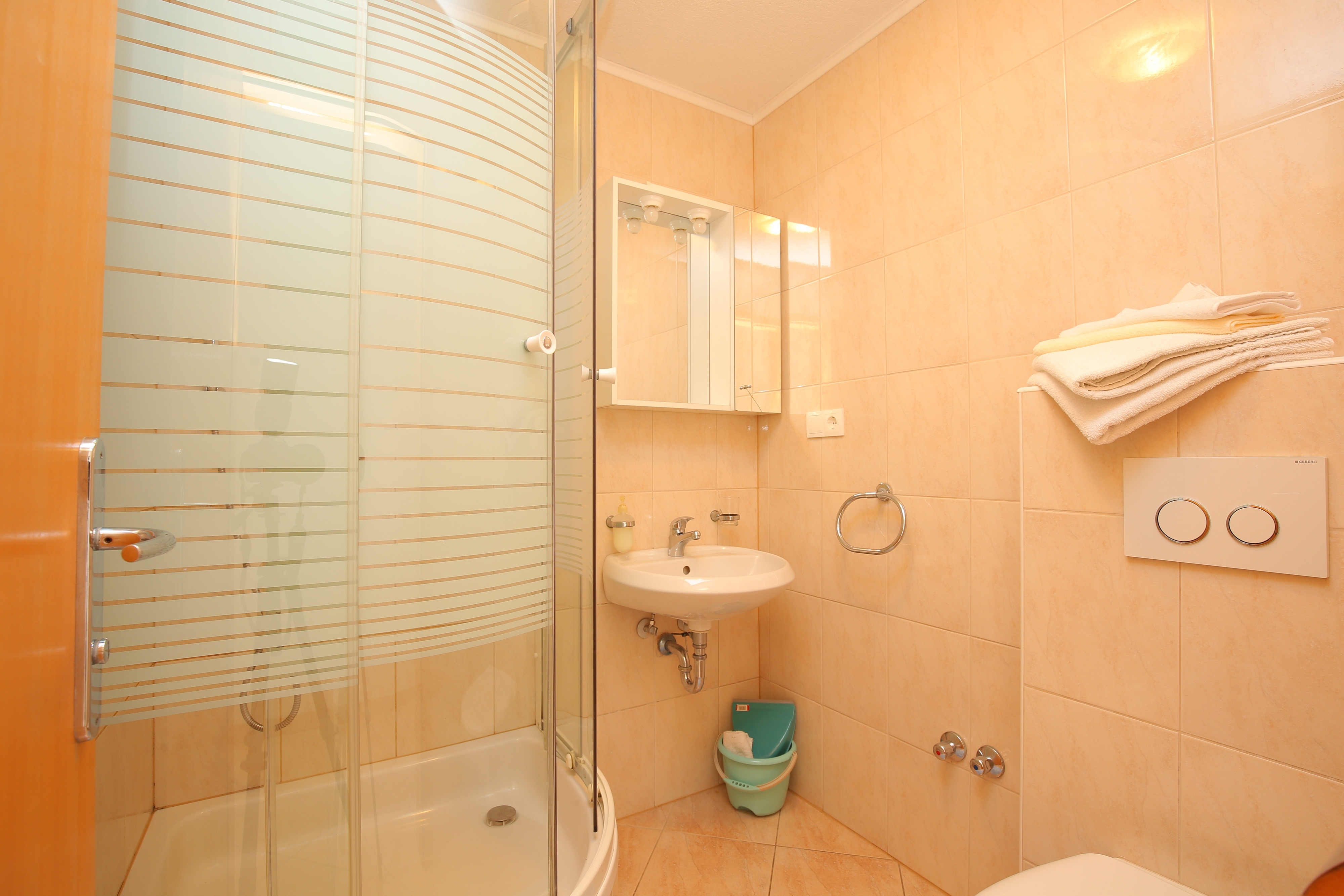 Studio apartman s balkonom i pogledom na more Tučepi, Makarska  AS-b