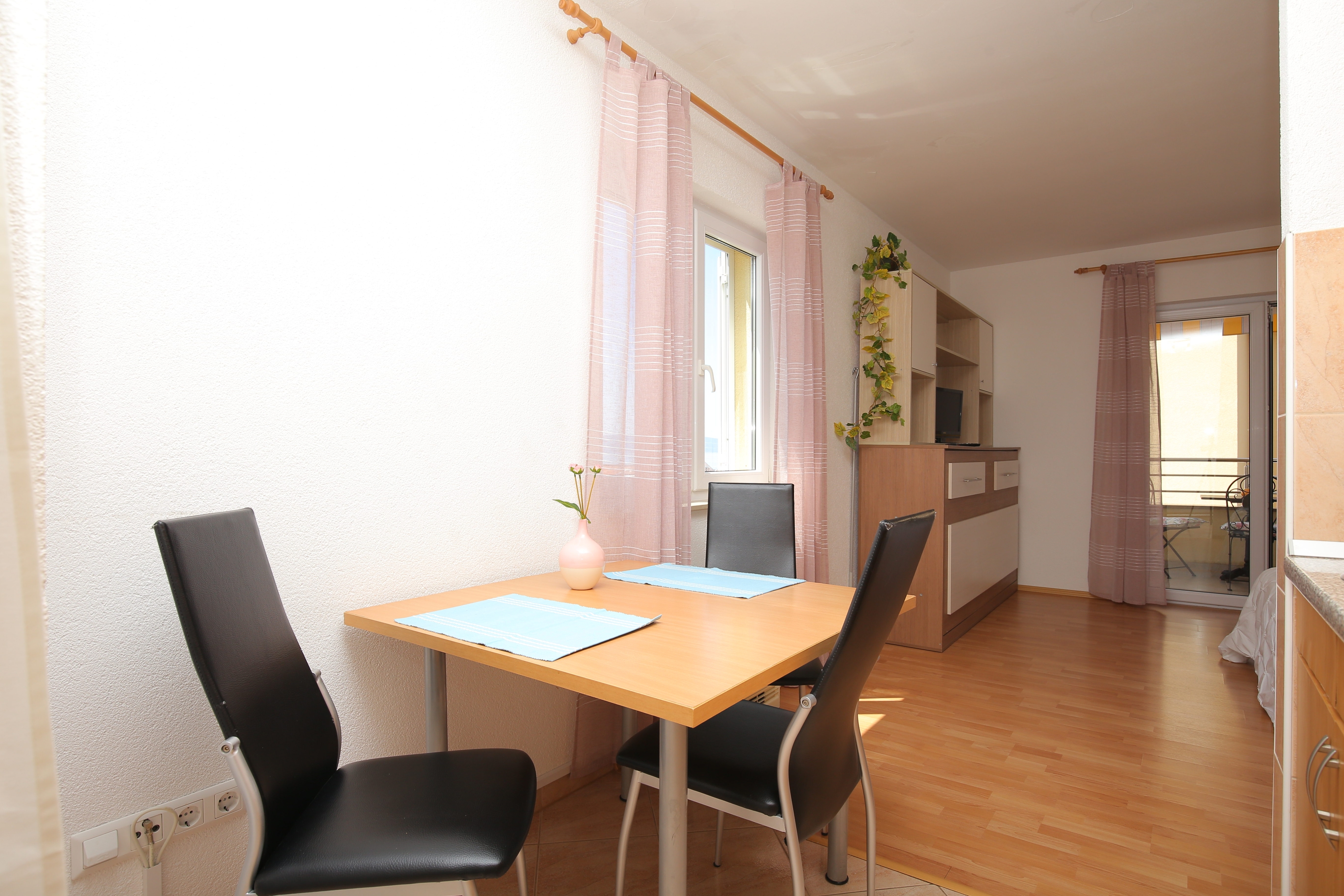 Studio apartman s balkonom i pogledom na more Tučepi, Makarska  AS-b