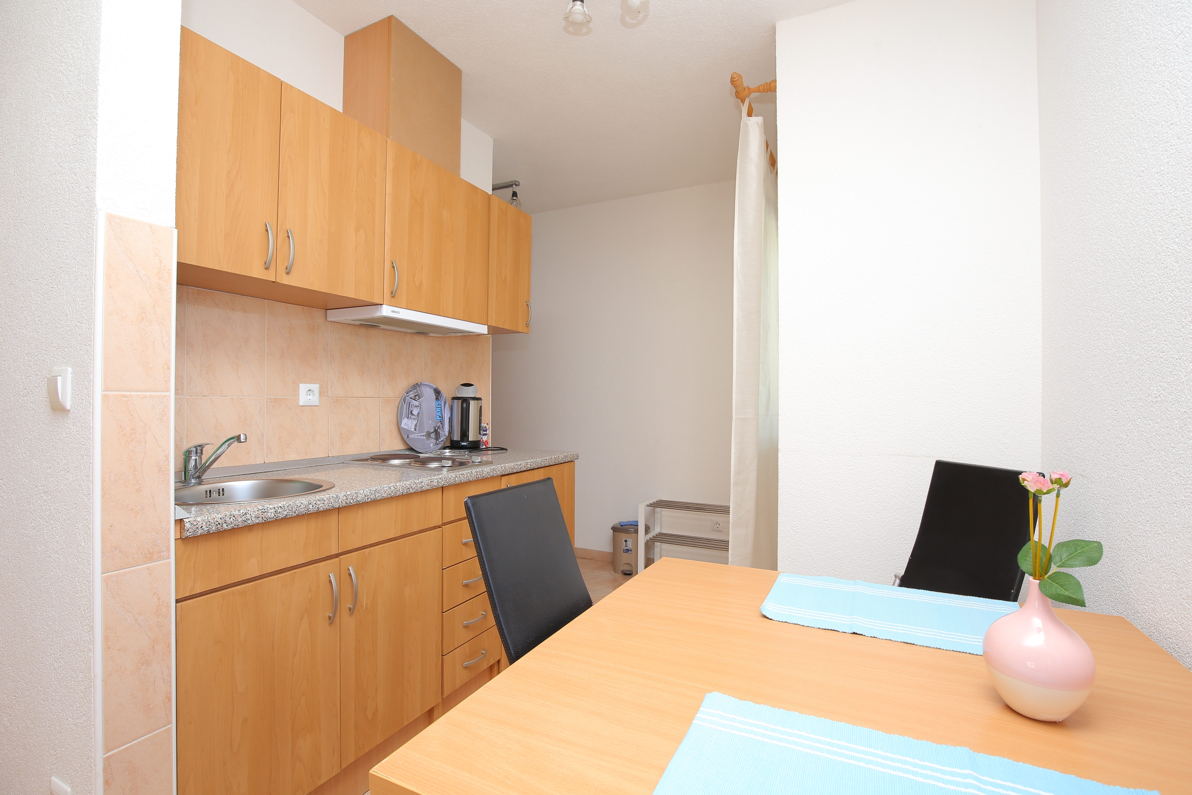 Studio apartman s balkonom i pogledom na more Tučepi, Makarska  AS-b