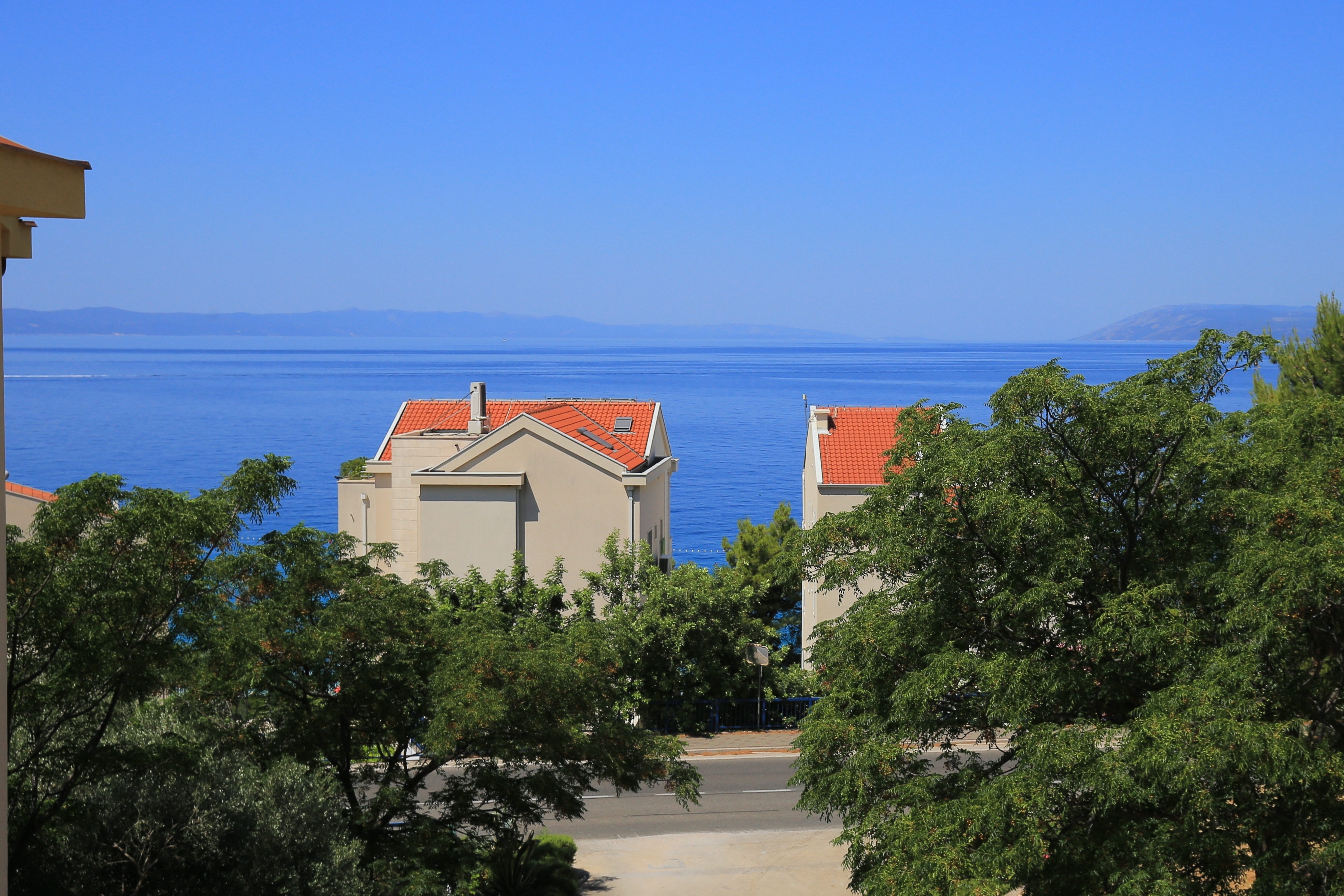 Studio apartman s balkonom i pogledom na more Tučepi, Makarska  AS-c