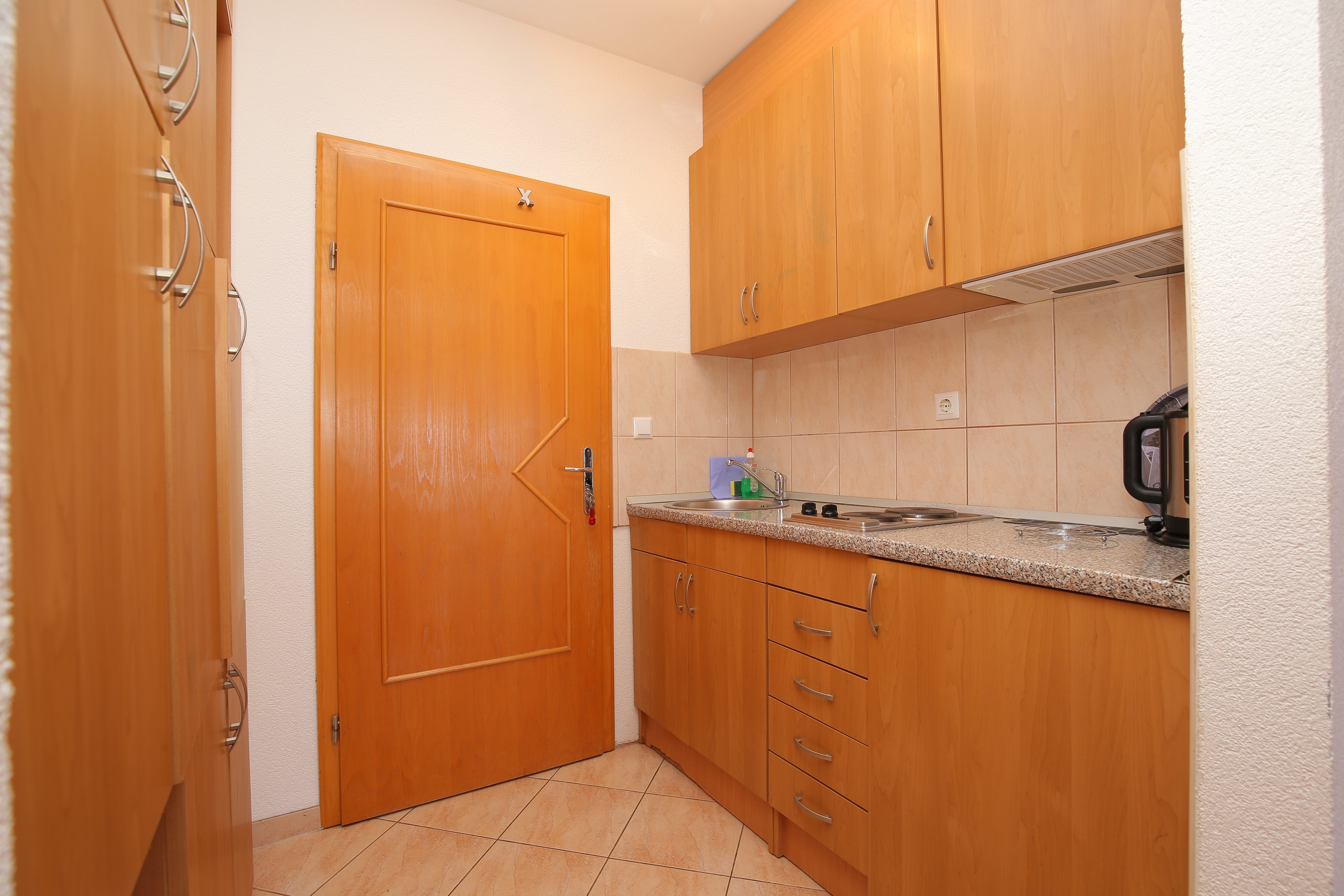 Studio apartman s balkonom i pogledom na more Tučepi, Makarska  AS-c