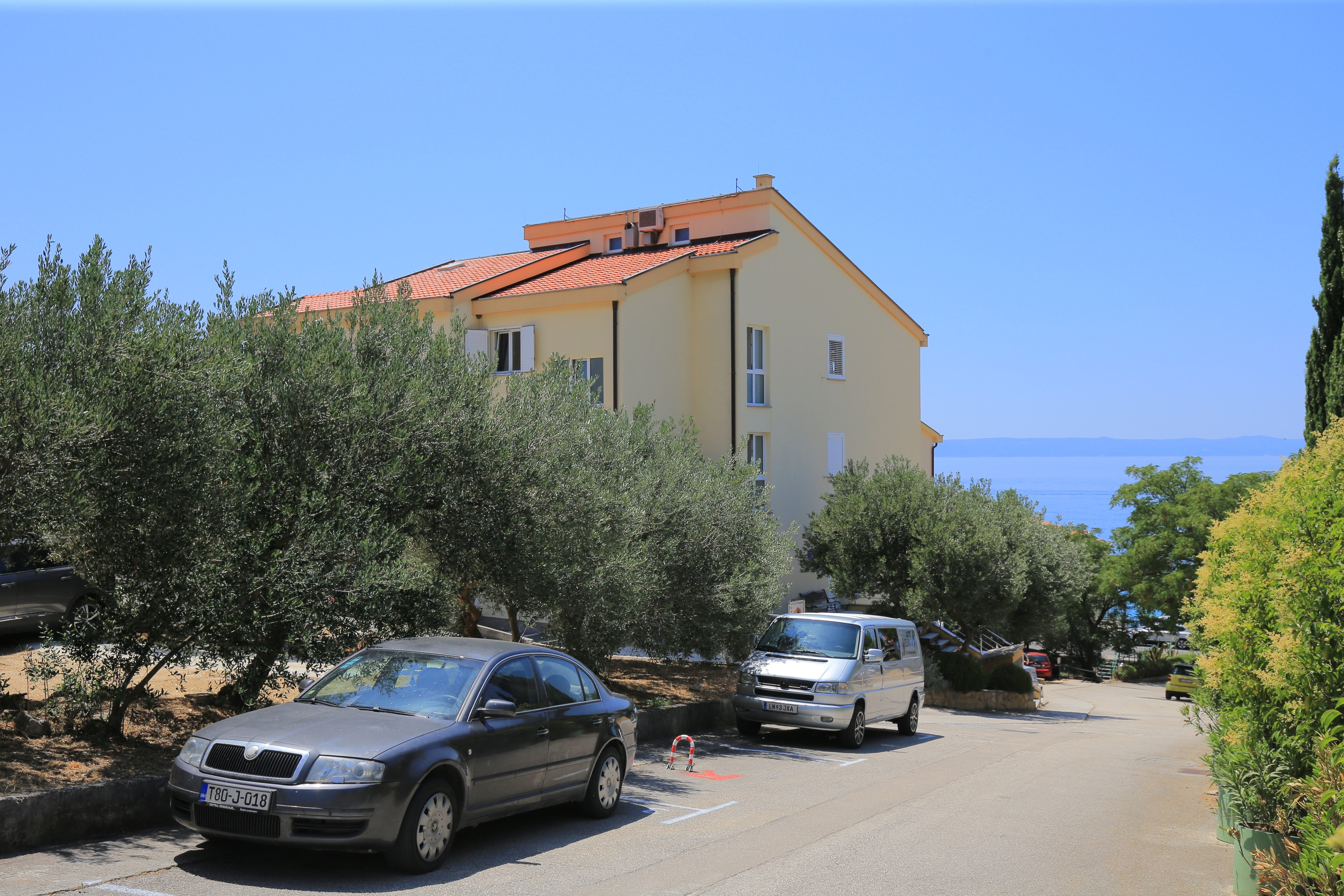 Studio Z balkonom in pogledom na morje Tučepi, Makarska  AS-b