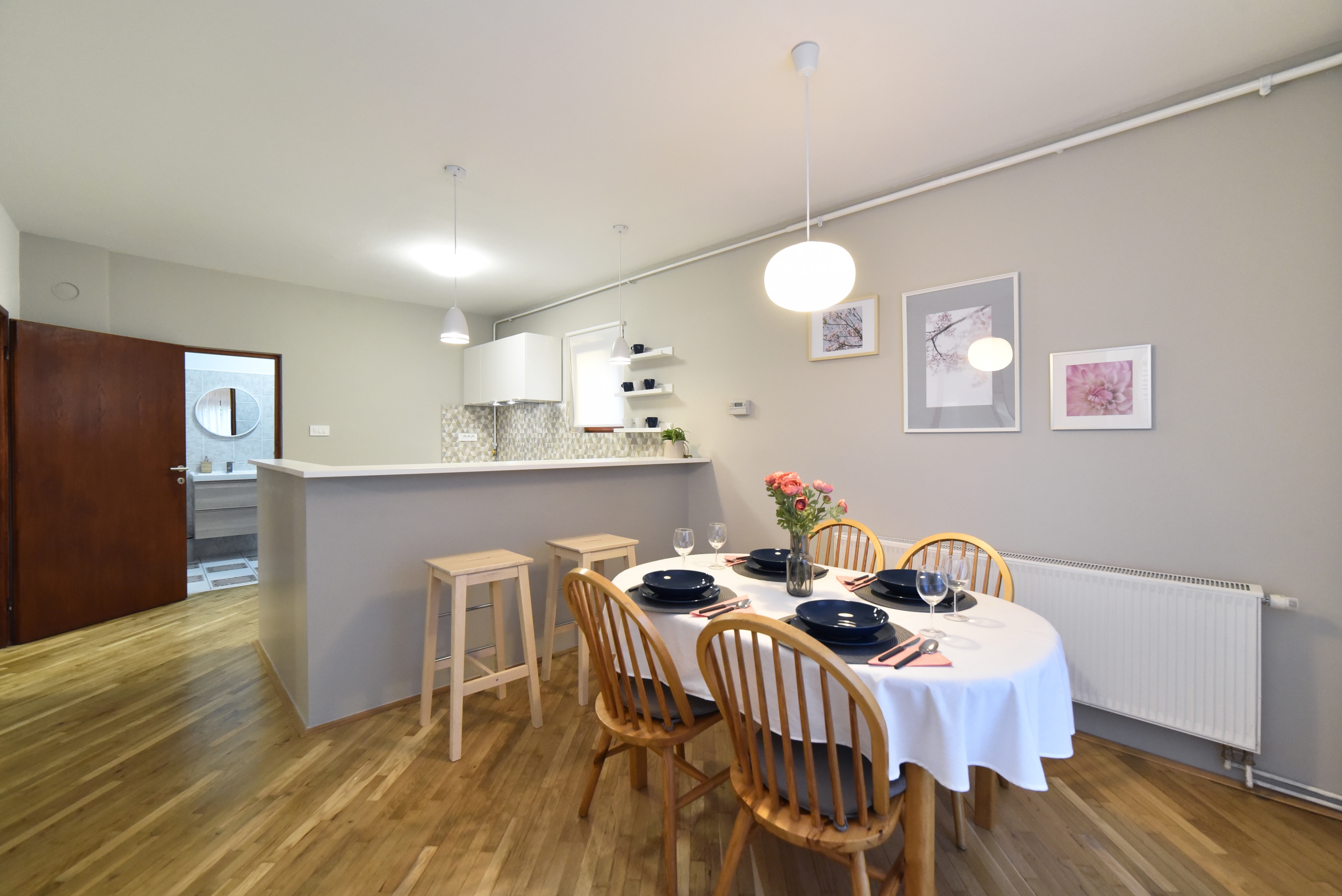 Dvosobni apartman s balkonom Zagreb  A-a