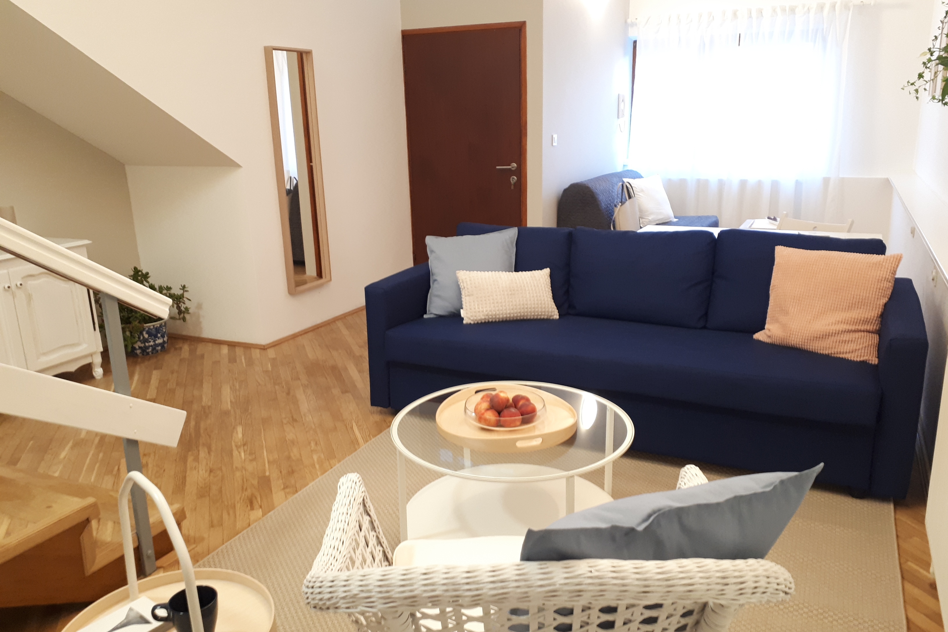 Dvosobni apartman s balkonom Zagreb  A-a