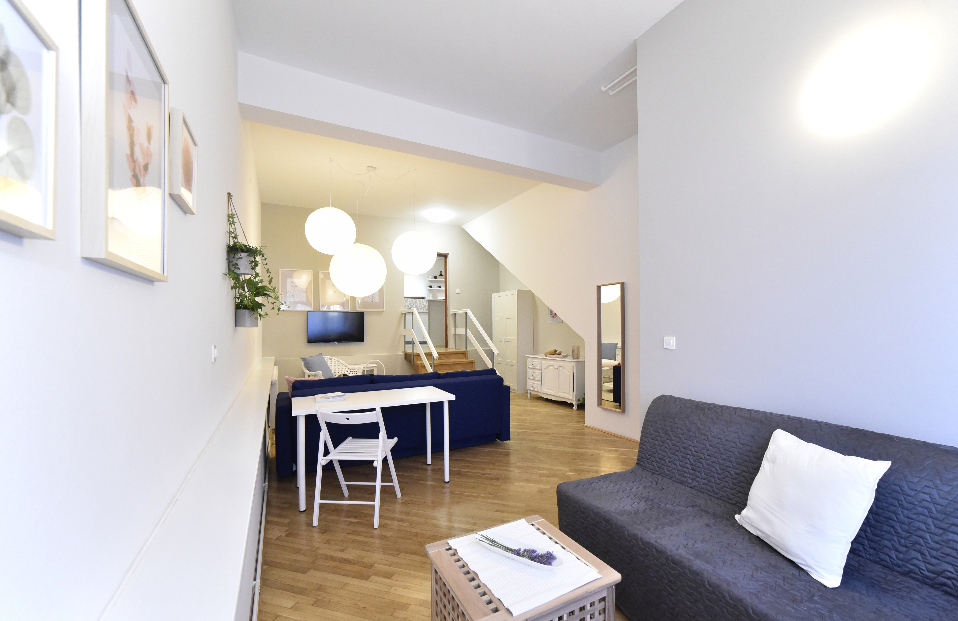 Dvosobni apartman s balkonom Zagreb  A-a
