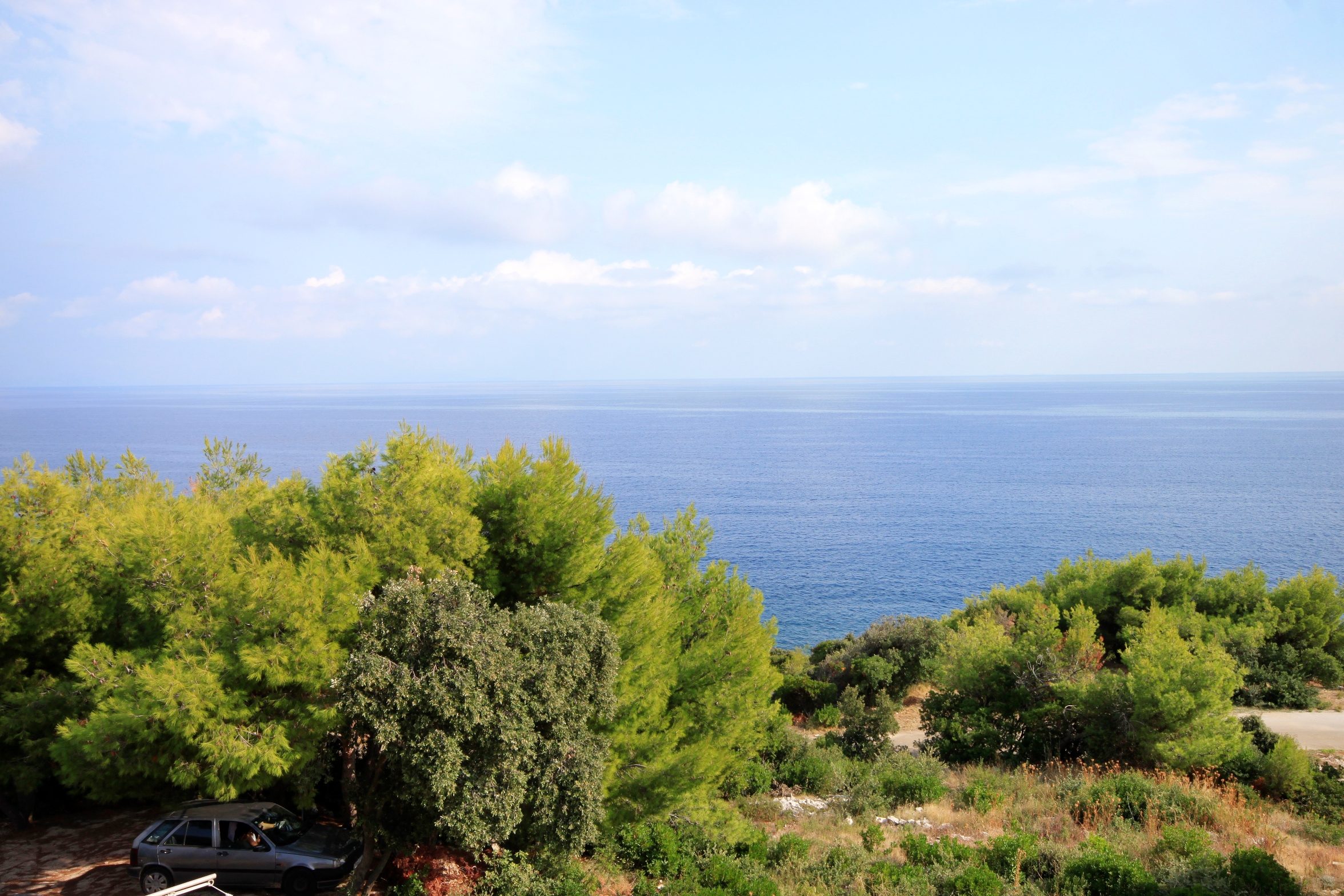 Two bedroom apartment with terrace and sea view Zavalatica, Korčula  A-a