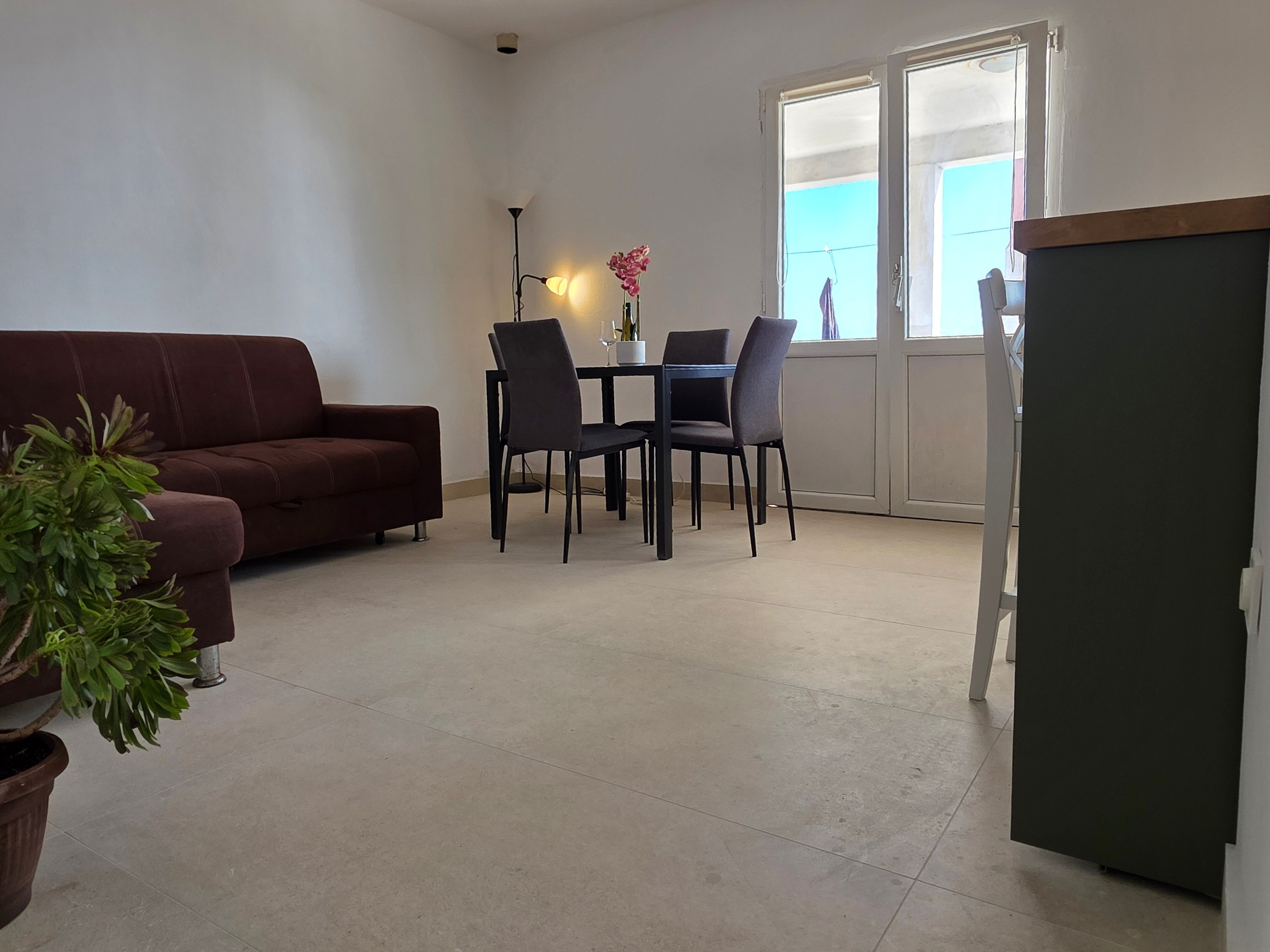 Two bedroom apartment with terrace and sea view Zavalatica, Korčula (A-247-b)