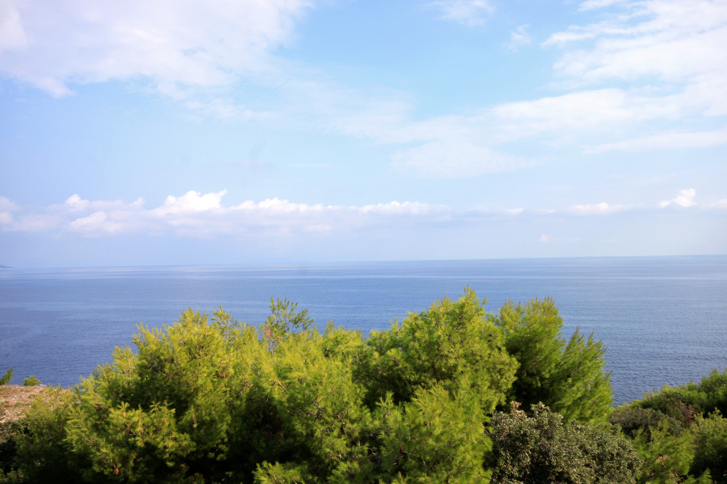 Two bedroom apartment with terrace and sea view Zavalatica, Korčula  A-e