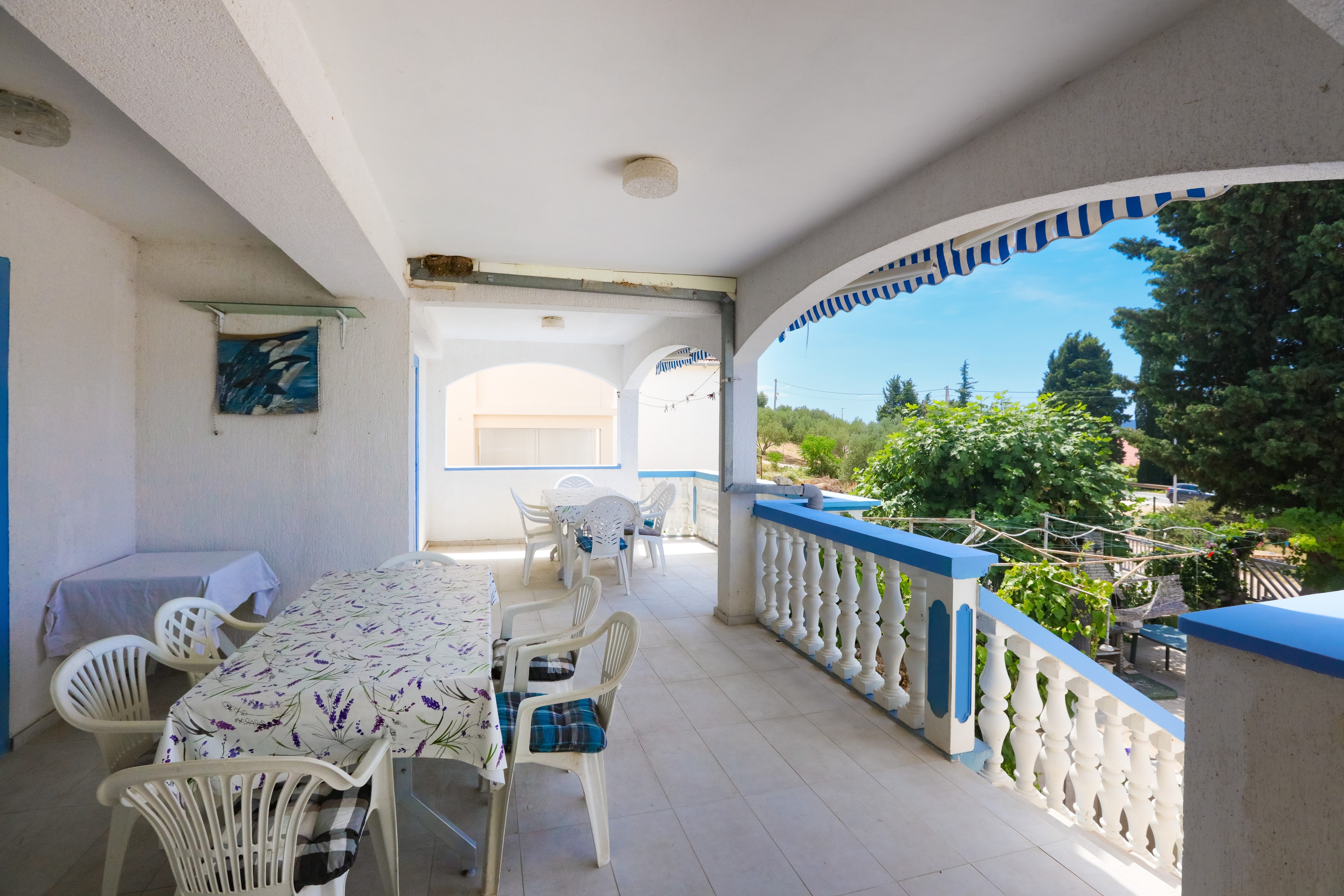 Two bedroom apartment with terrace and sea view Sveti Petar, Biograd (A-24702-a)