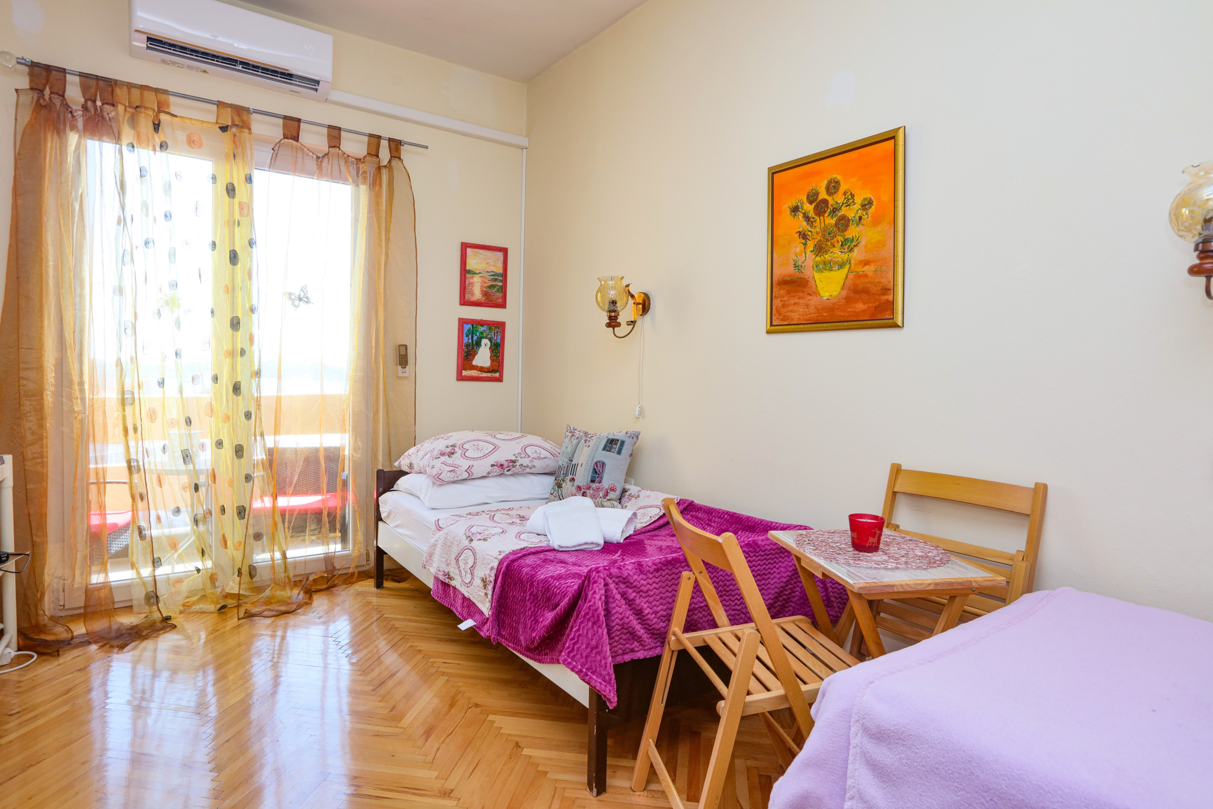 Enosobni apartma Z balkonom in pogledom na morje Šibenik  A-a