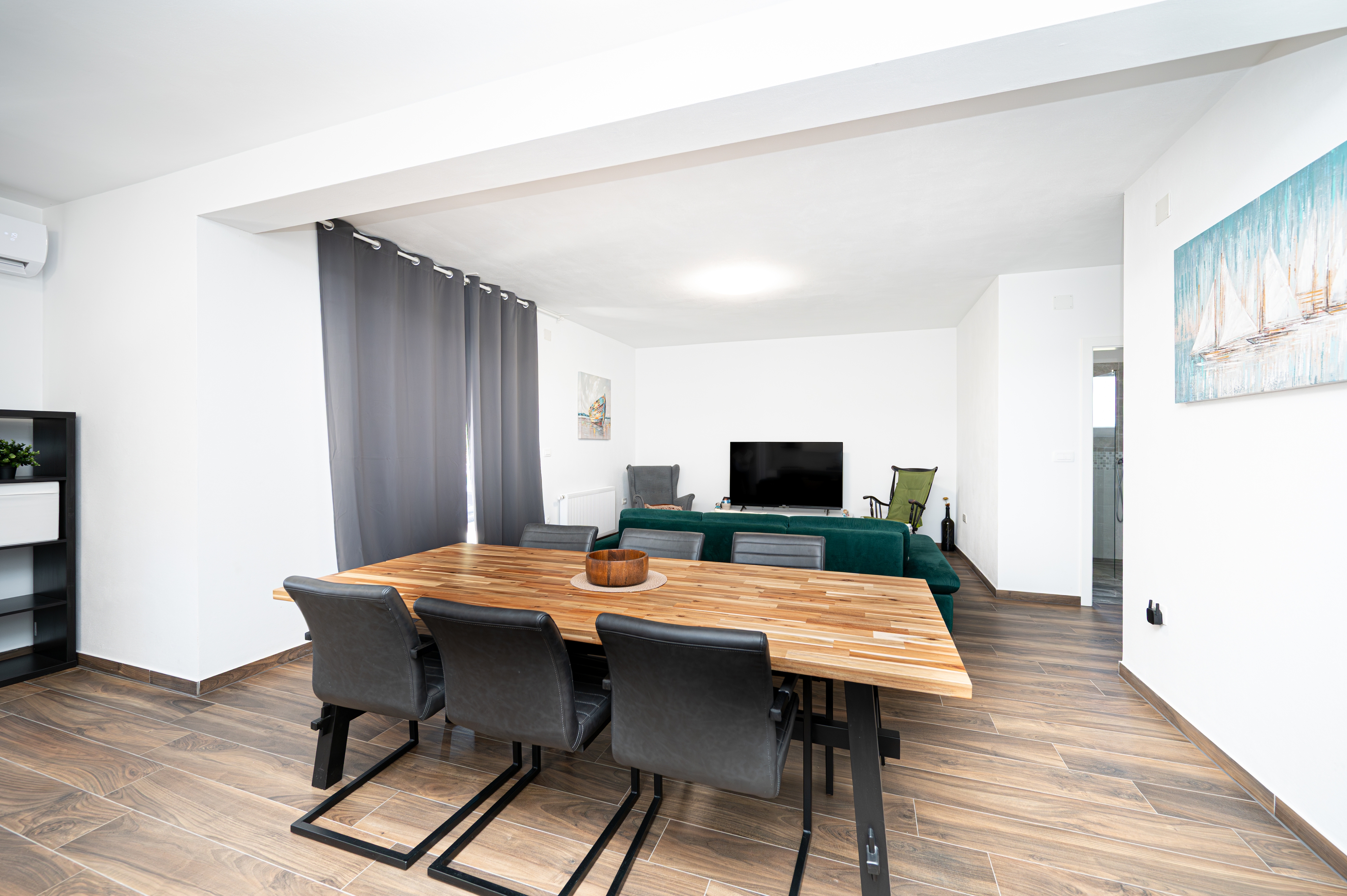 Trosobni apartman s terasom Biograd na Moru, Biograd  A-a