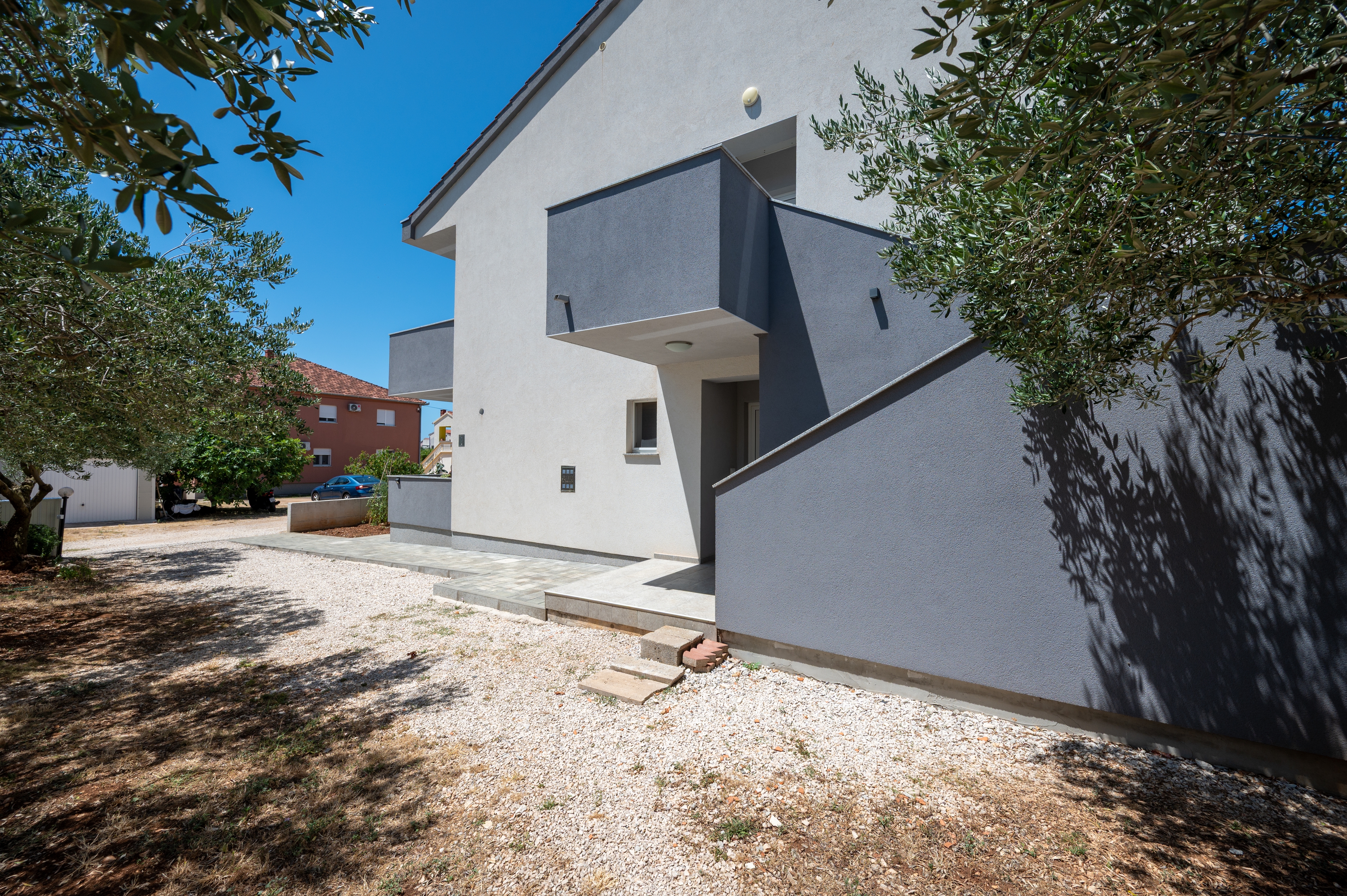 Trosobni apartman s terasom Biograd na Moru, Biograd  A-a