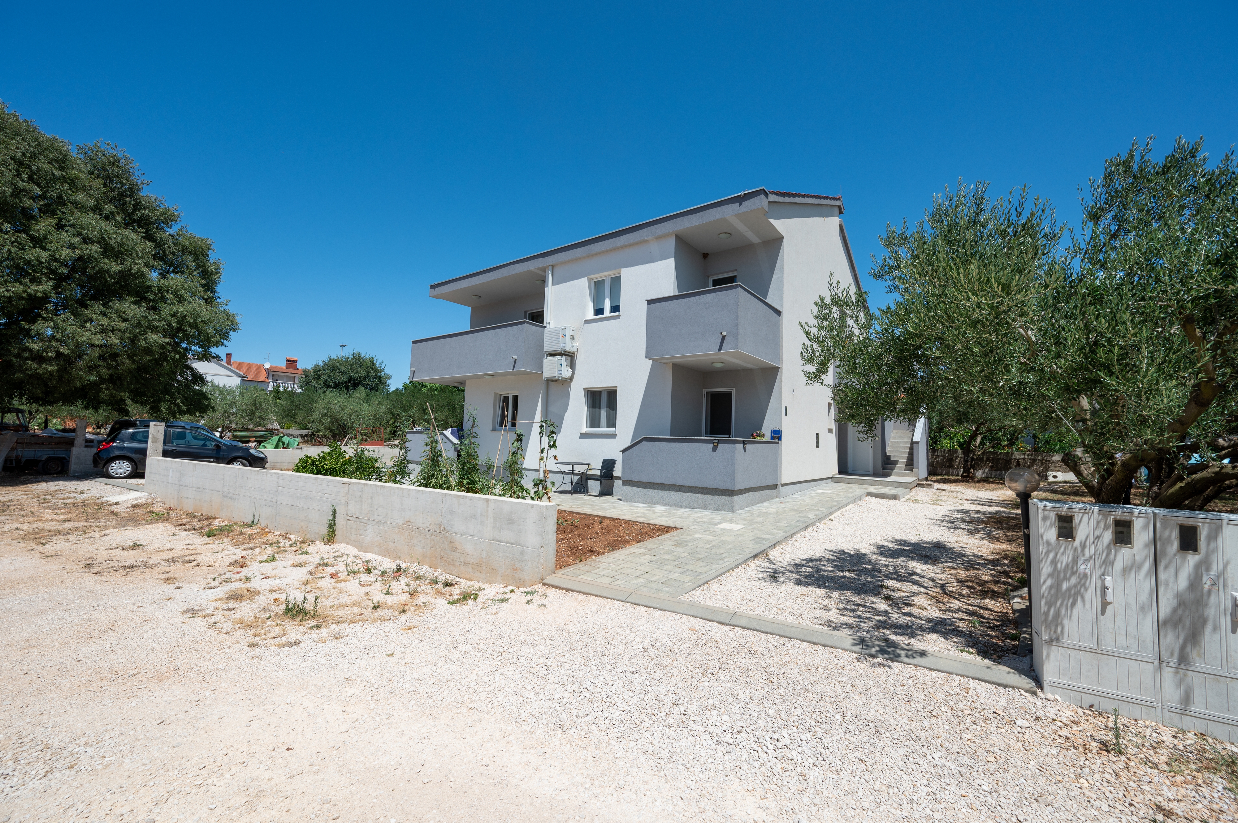 Trosobni apartman s terasom Biograd na Moru, Biograd  A-a