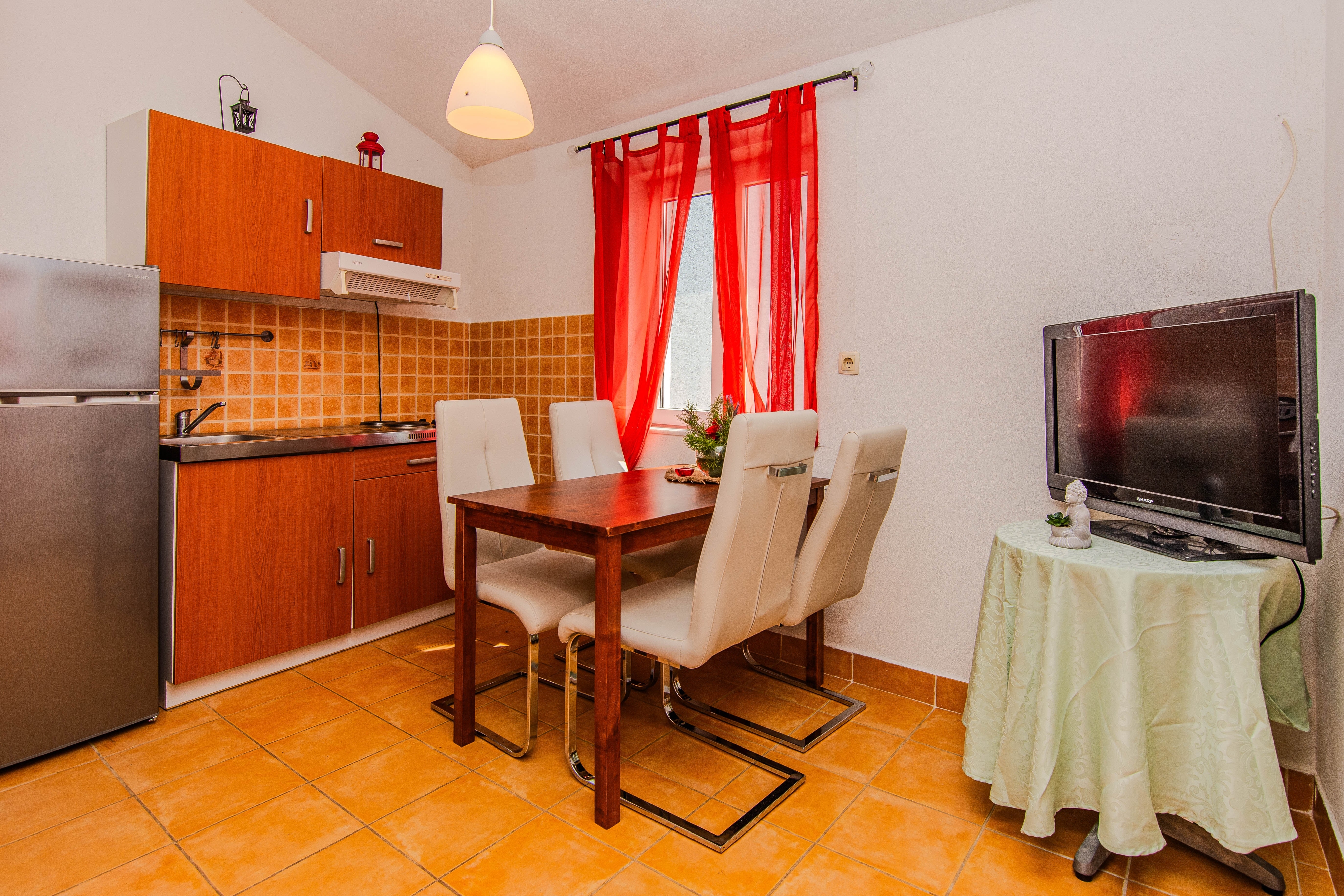 Two bedroom apartment with balcony Vir (A-24740-a)