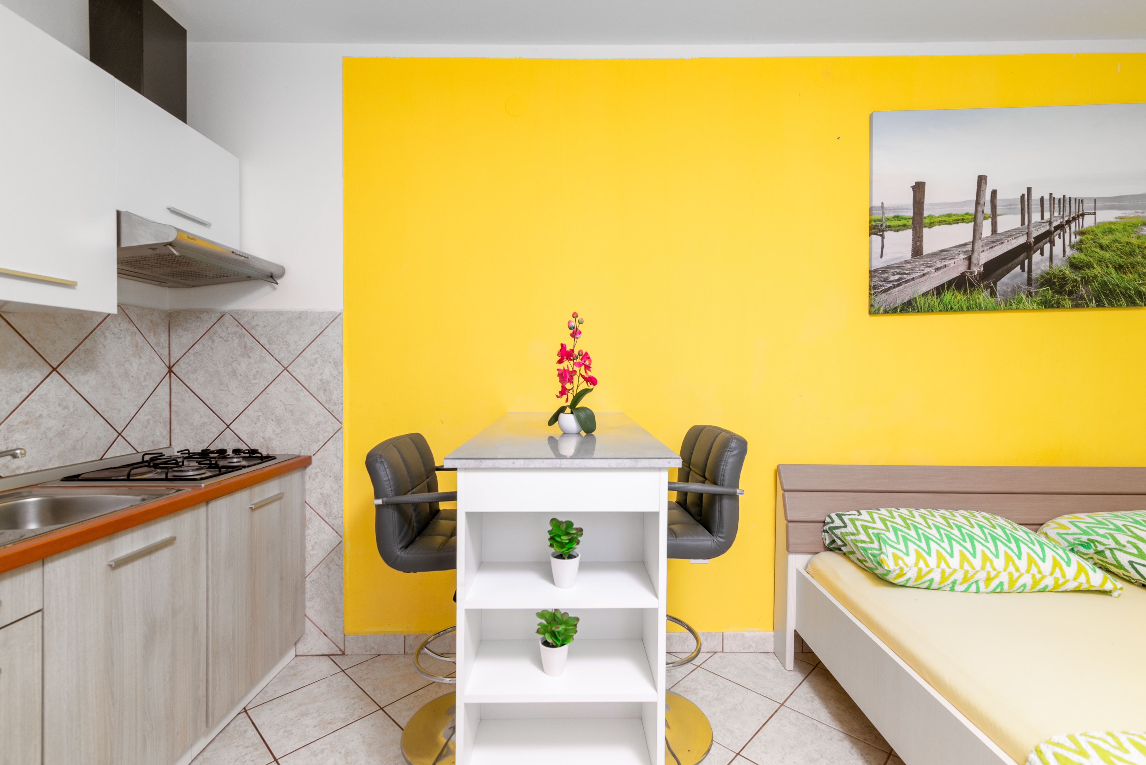 Studio flat with terrace Štinjan, Pula (AS-24743-a)