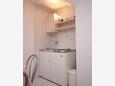 Kuchyně Vis, Kuchyně v ubytování typu studio-apartment, domácí mazlíčci povoleni a WiFi.