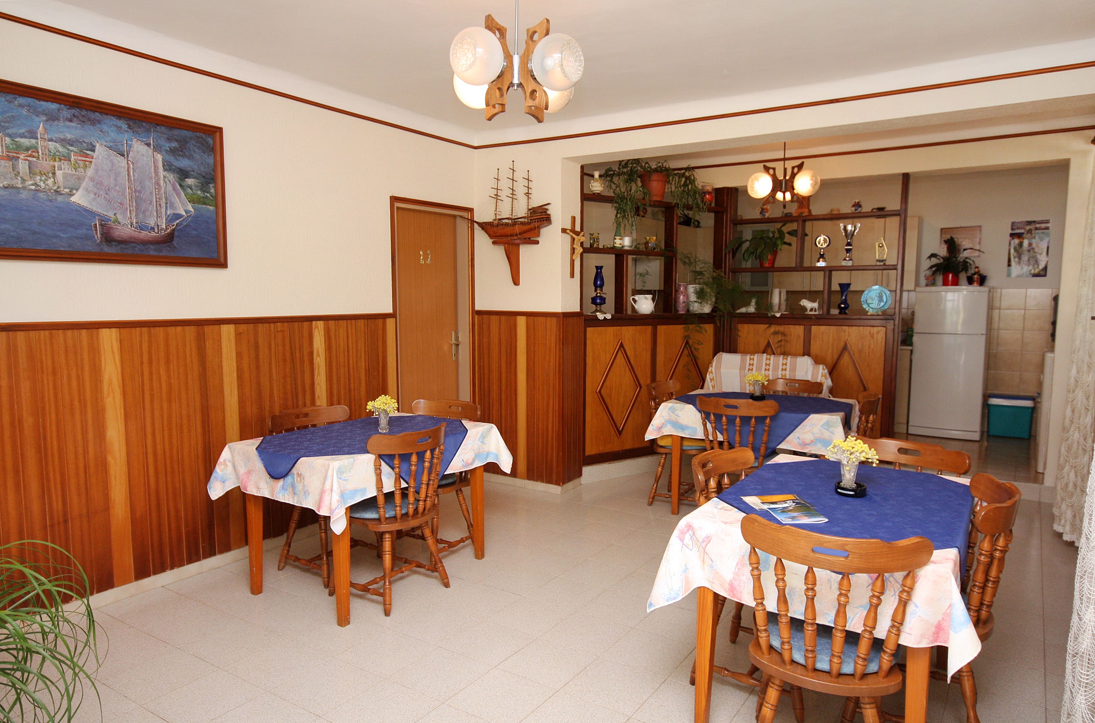 Enosobni apartma S teraso in pogledom na morje Rab  A-a