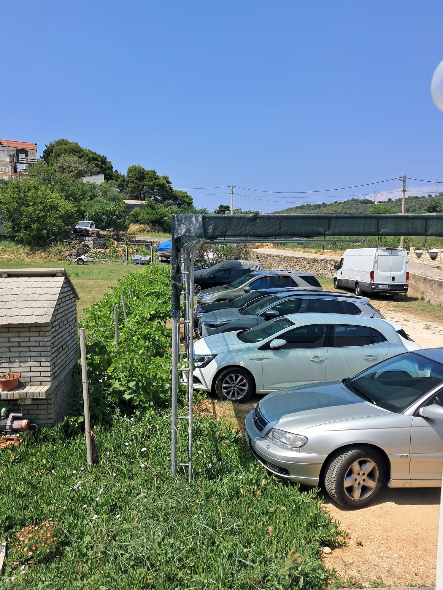 Enosobni apartma S teraso in pogledom na morje Rab  A-a