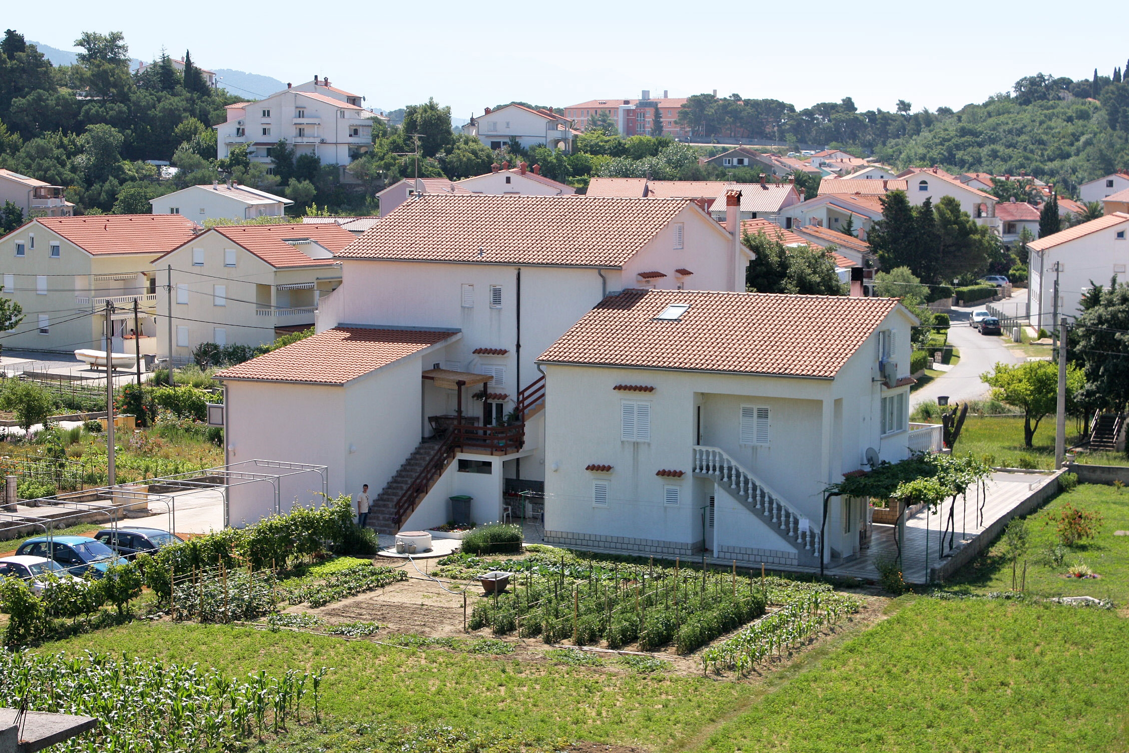 One bedroom apartment with terrace and sea view Rab  A-a