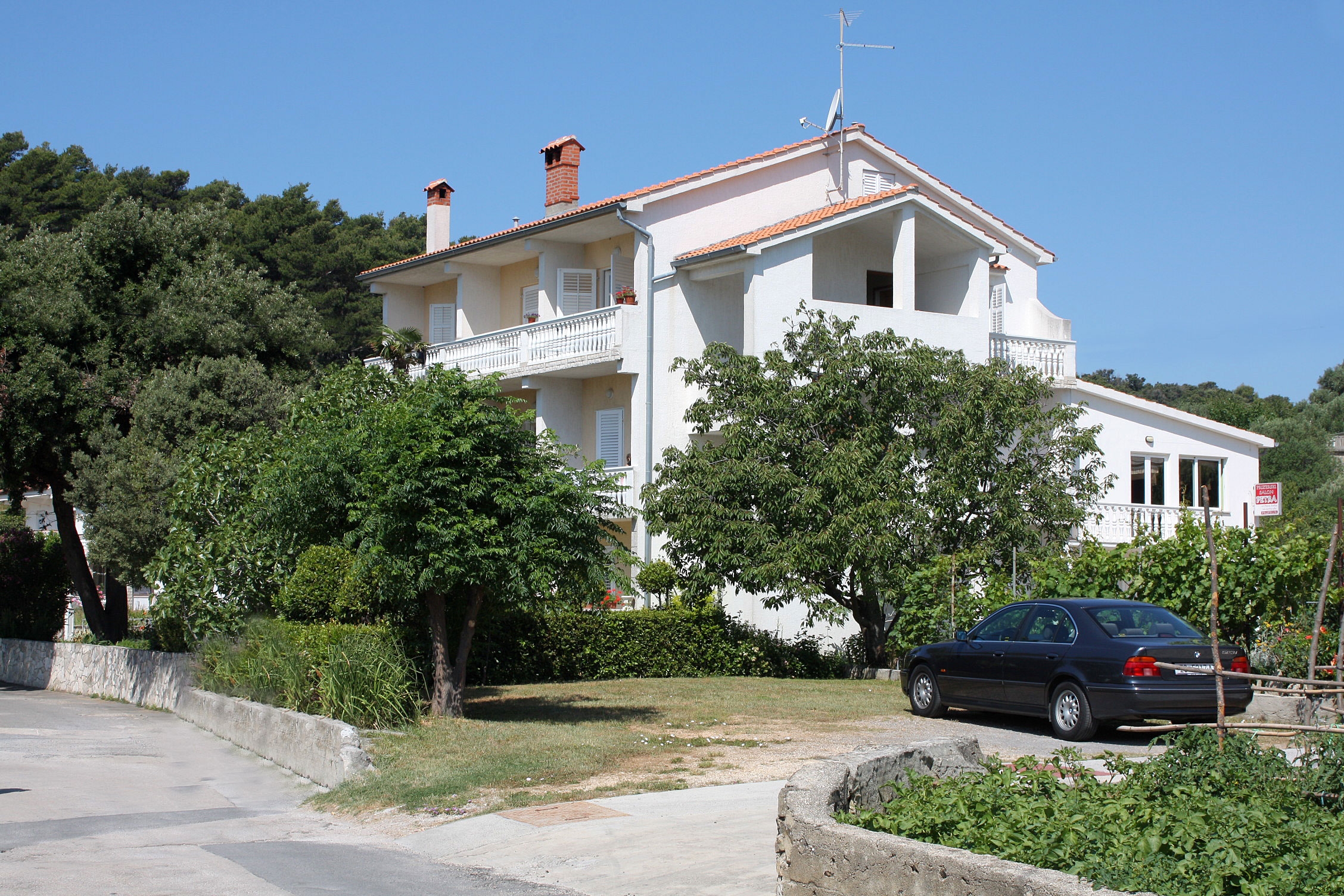 Enosobni apartma S teraso in pogledom na morje Rab  A-a