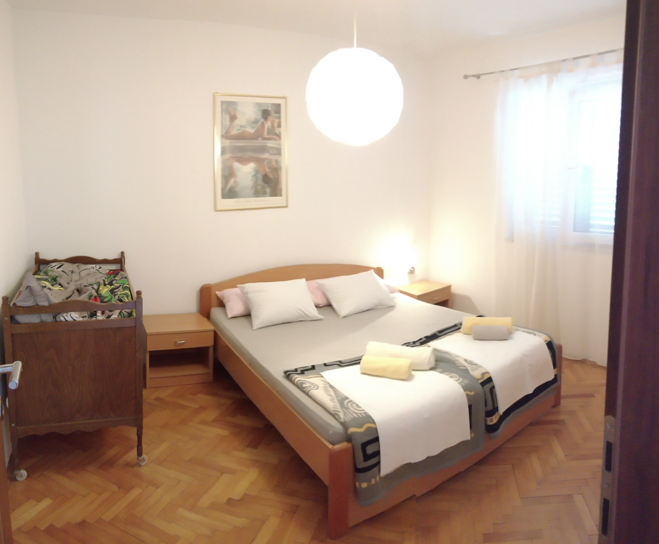 Trosoben apartma S teraso Pirovac, Šibenik  A-a