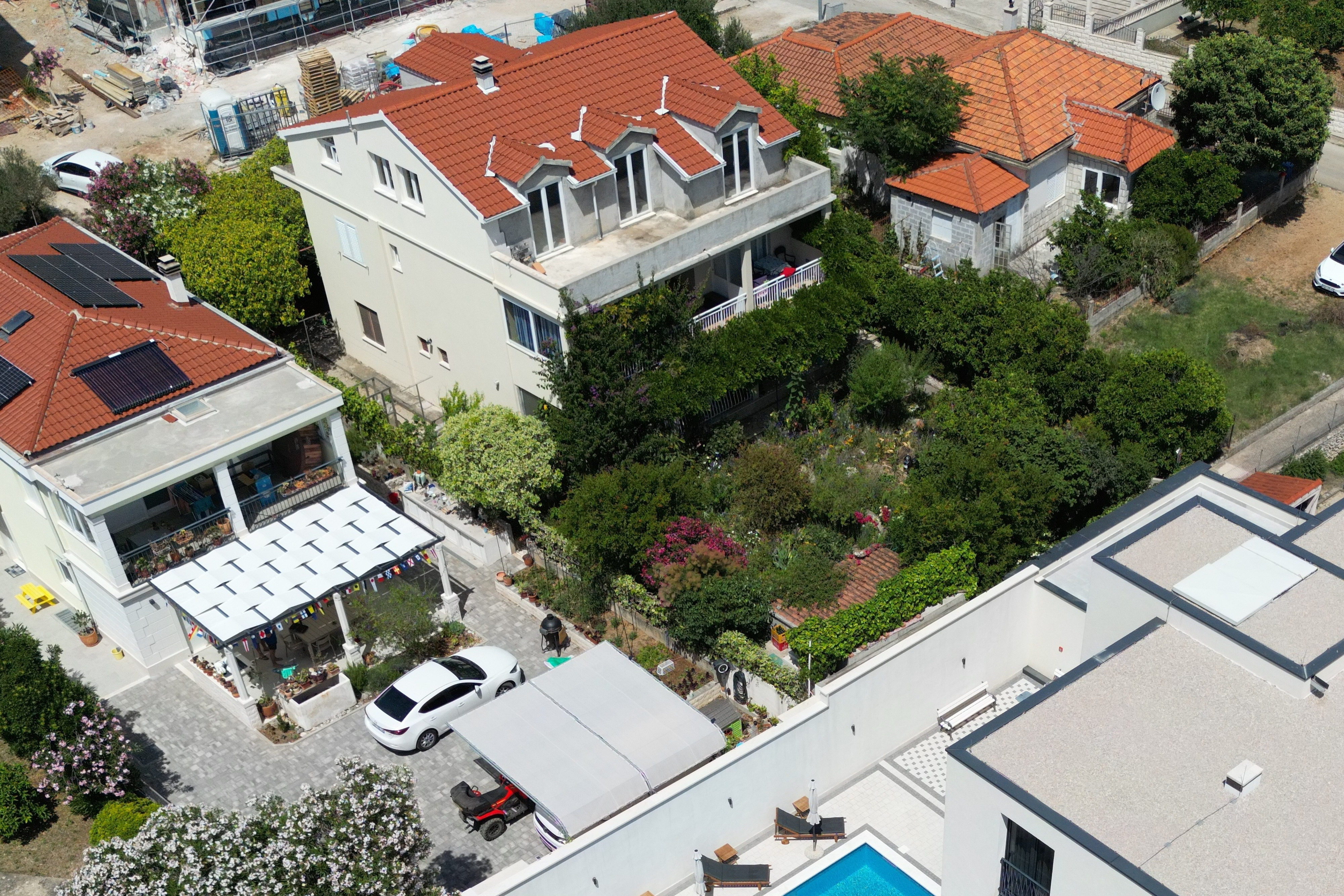 Two bedroom apartment with terrace Orebić, Pelješac  A-a