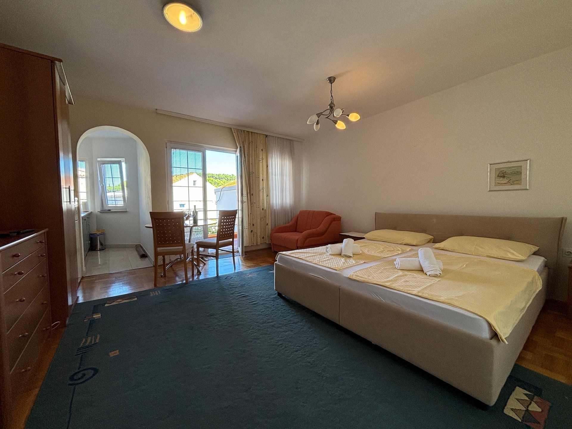 Studio flat with balcony Kukljica, Ugljan (AS-24795-a)