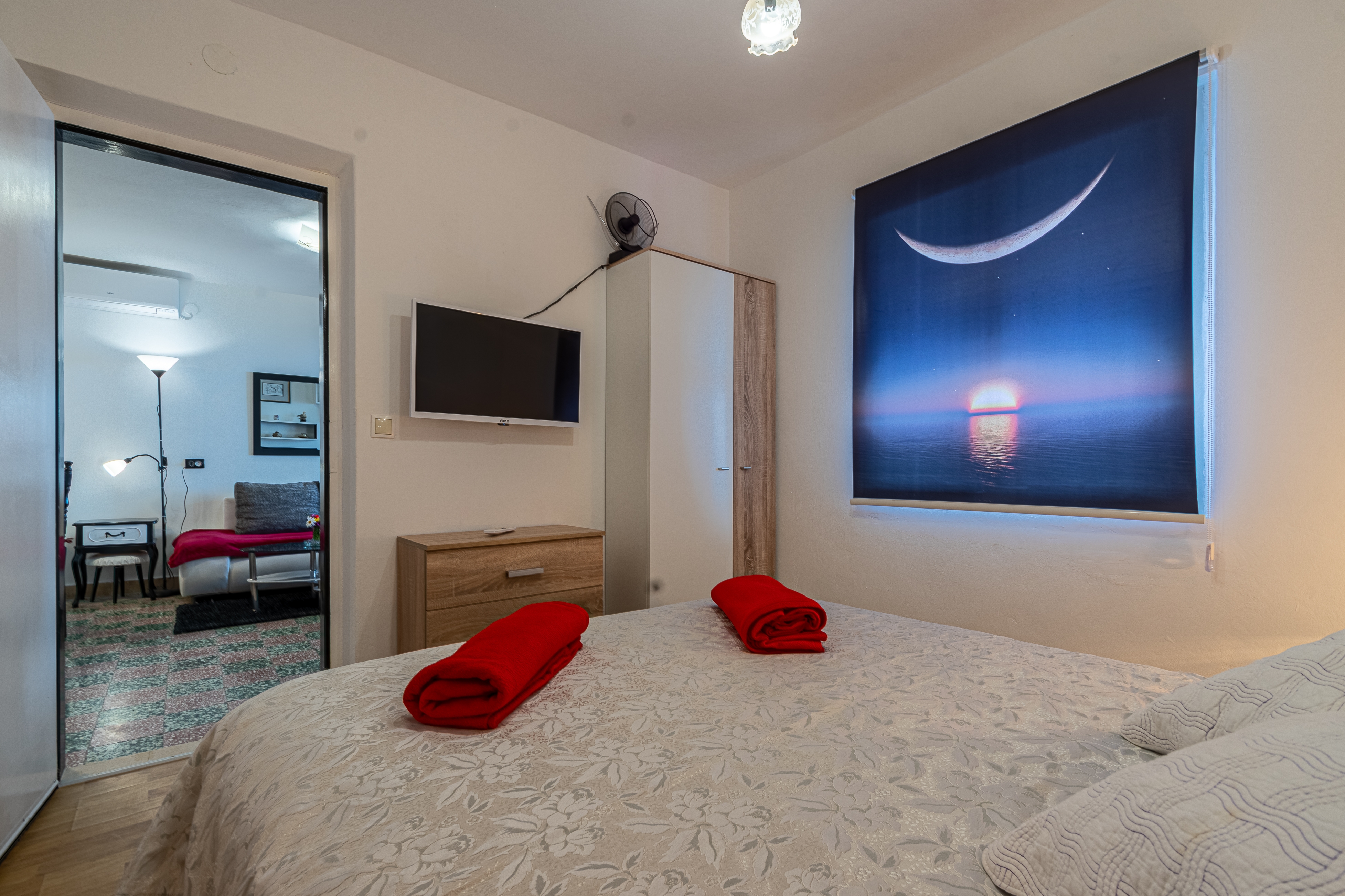 Two bedroom apartment near beach Prigradica, Korčula  A-a