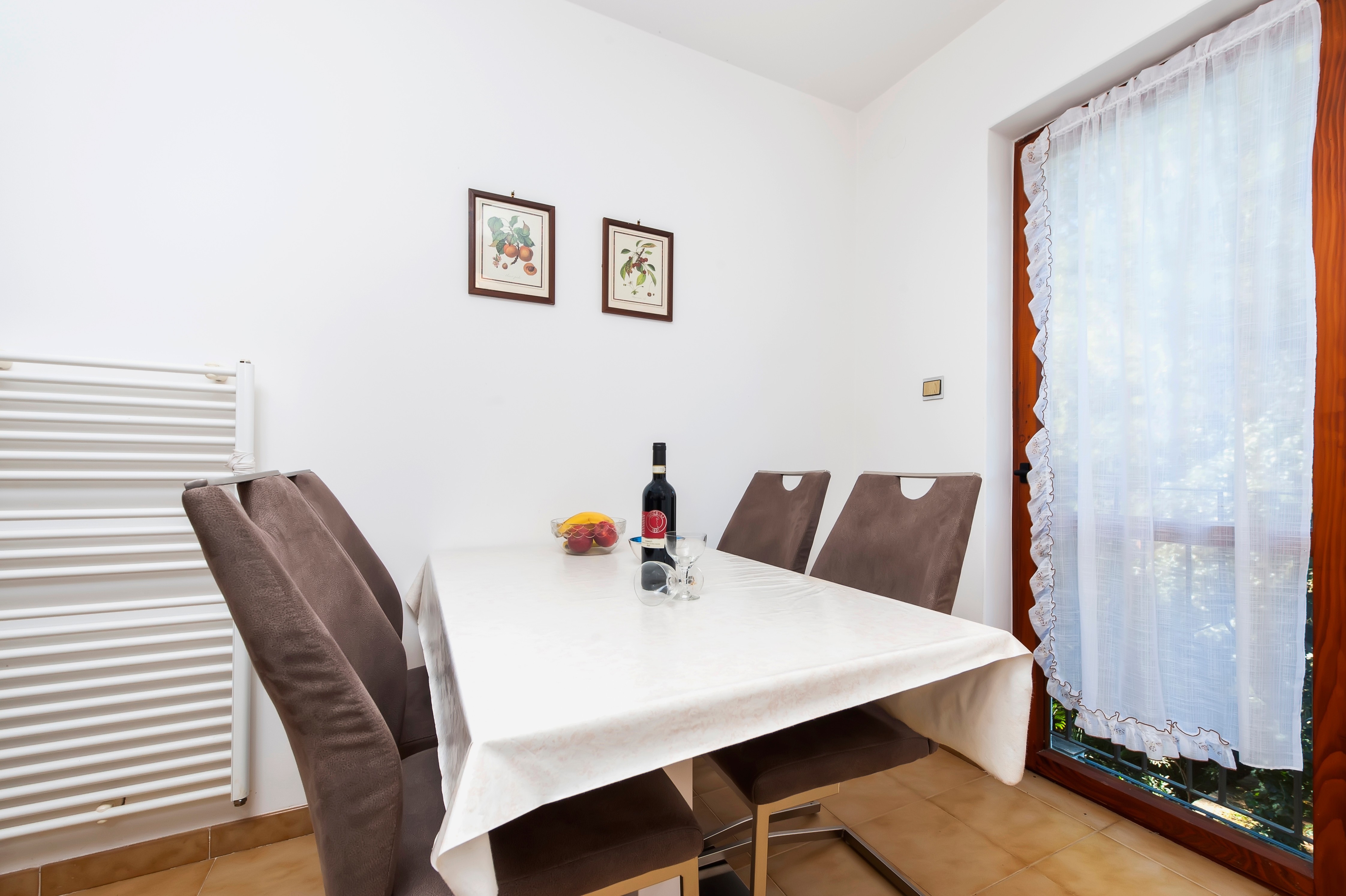 Two bedroom apartment with balcony and sea view Rovinj (A-24823-a)