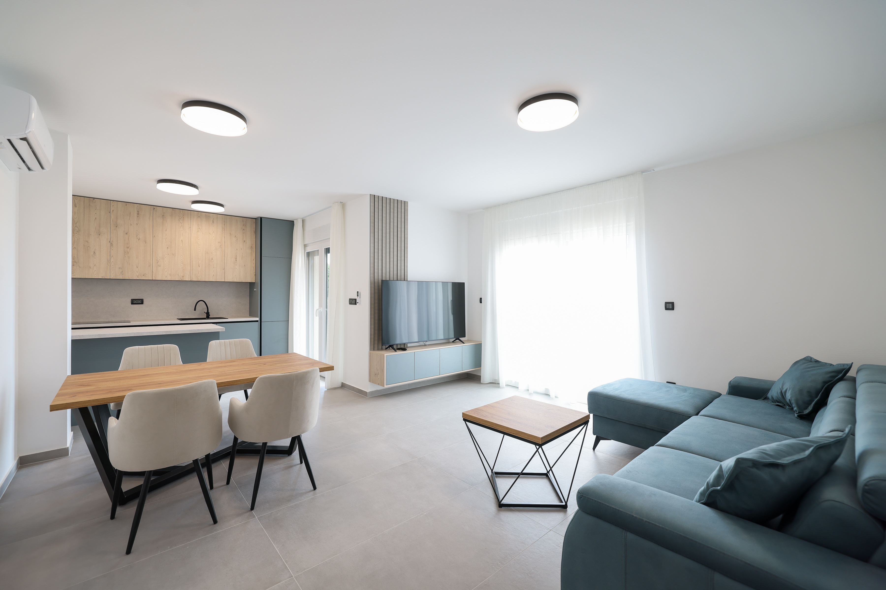Two bedroom apartment near beach Privlaka, Zadar (A-24834-e)
