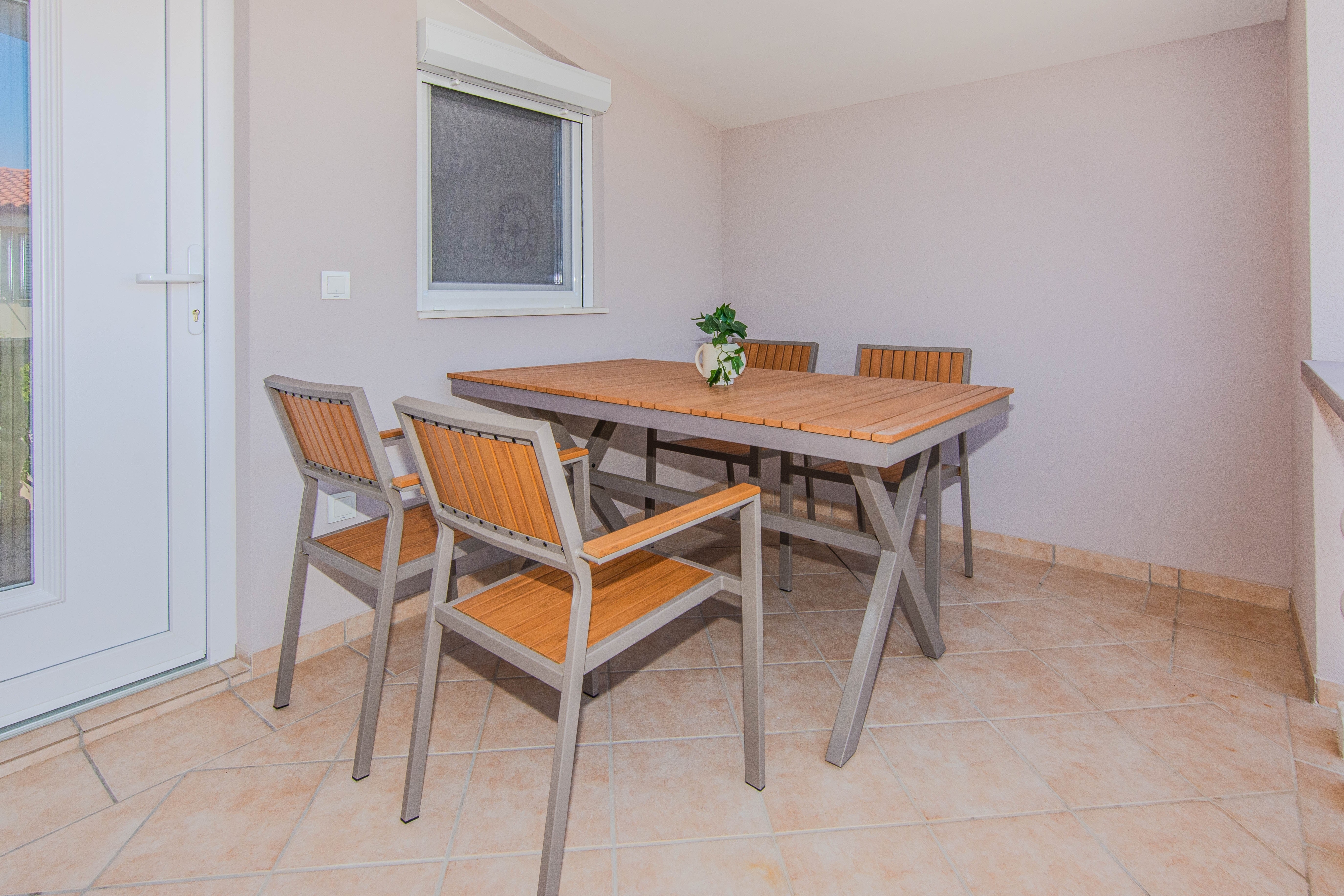 Two bedroom apartment with terrace Vir (A-24843-b)