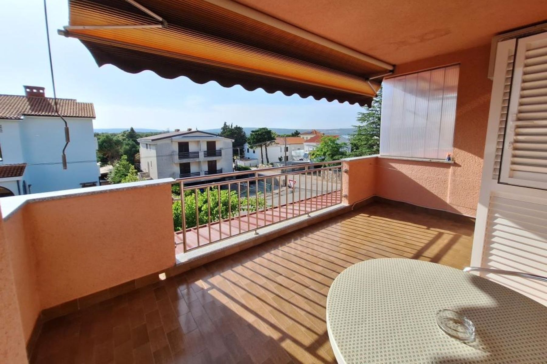 One bedroom apartment with terrace Punat, Krk (A-24845-b)