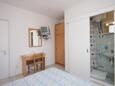 Mali Lošinj, Ložnice v ubytování typu room, s klimatizací, domácí mazlíčci povoleni a WiFi.