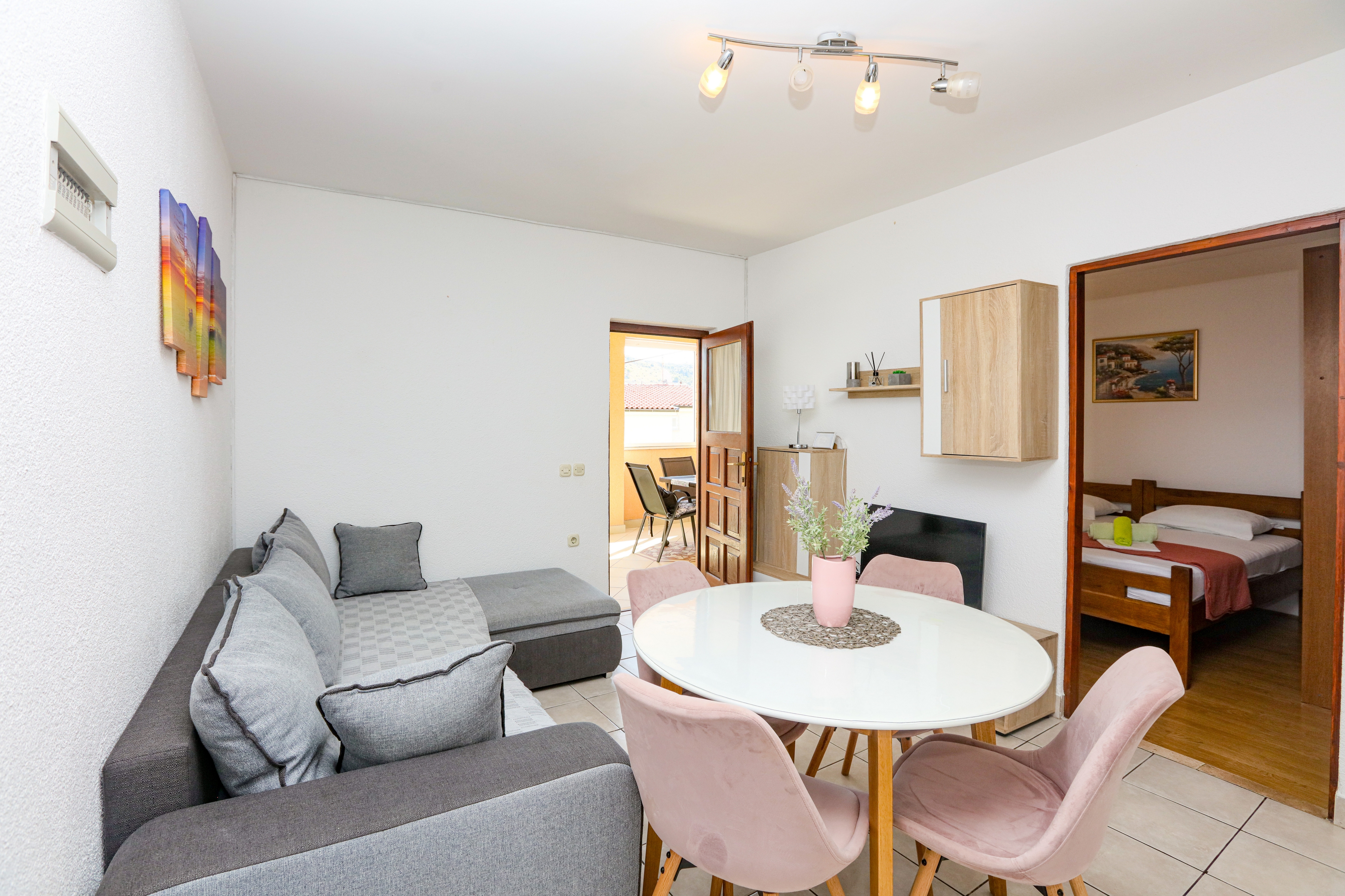 Two bedroom apartment with terrace and sea view Rogoznica (A-24889-a) Two bedroom apartment with terrace and sea view Rogoznica (A-24889-a)