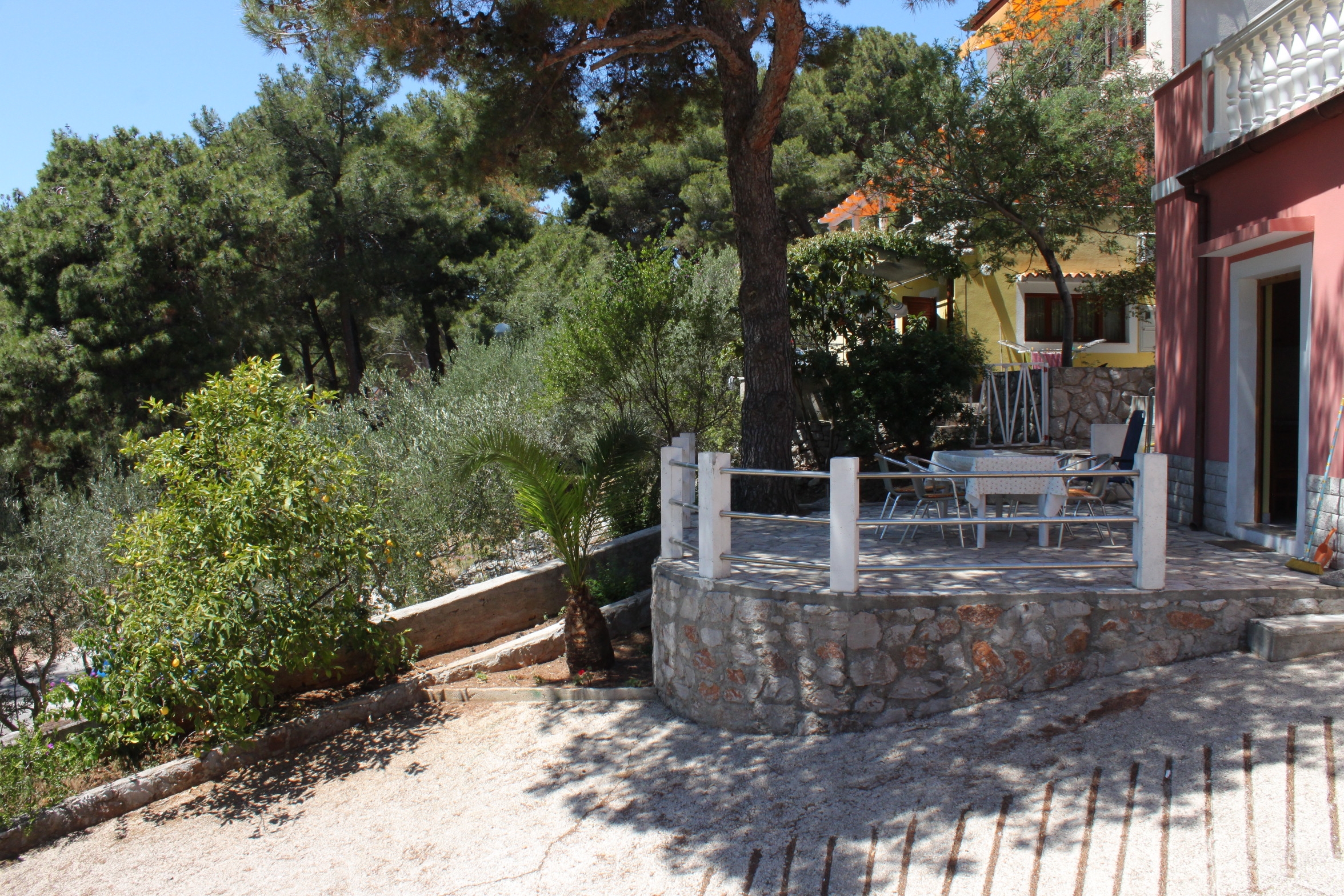 One bedroom apartment with terrace and sea view Mali Lošinj, Lošinj  A-a